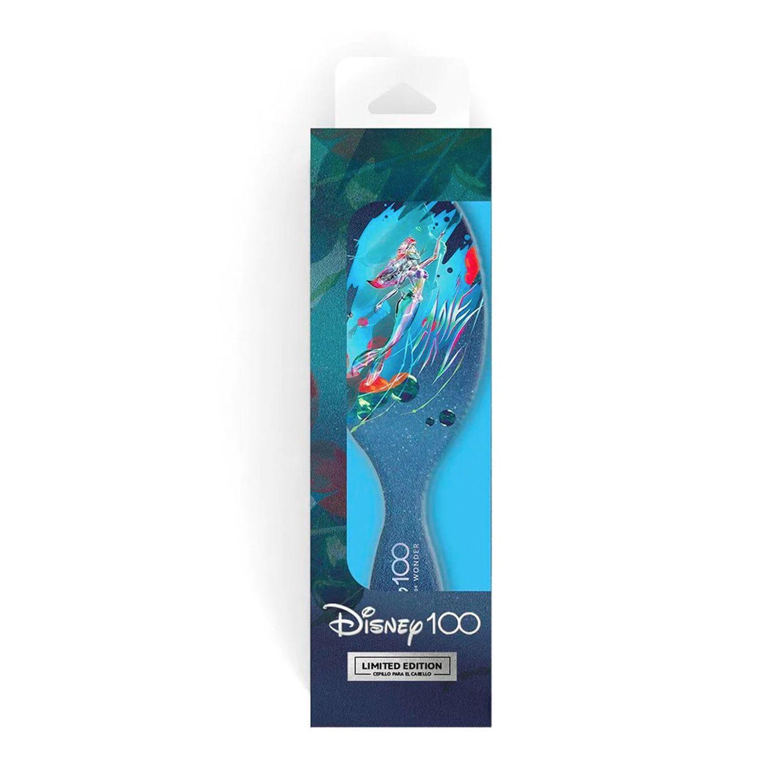Cepillo de Cabello Ovalado "La Sirenita"-Edición 100 años Disney-0