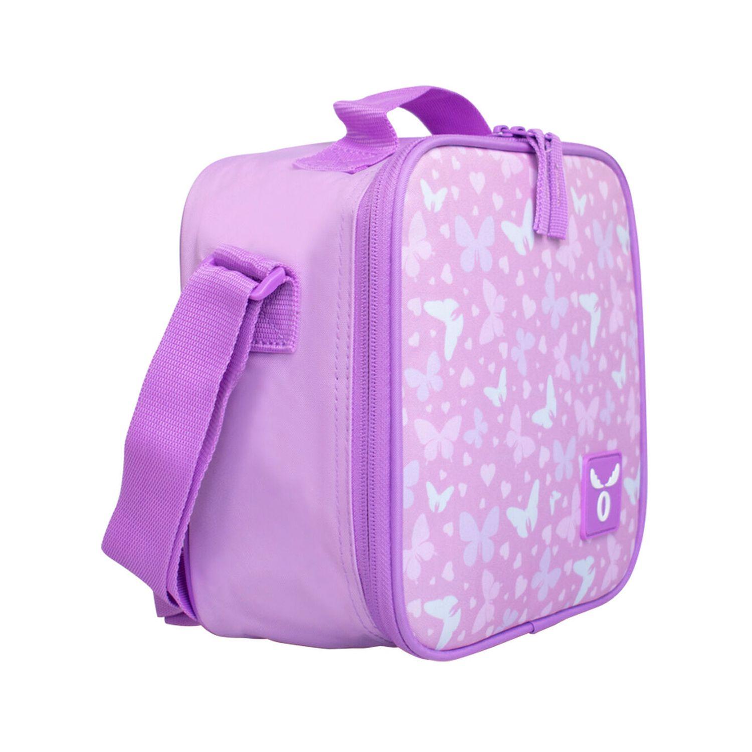 Pack Kids Mochila con ruedas  Lonchera  Estuche Mariposa-3