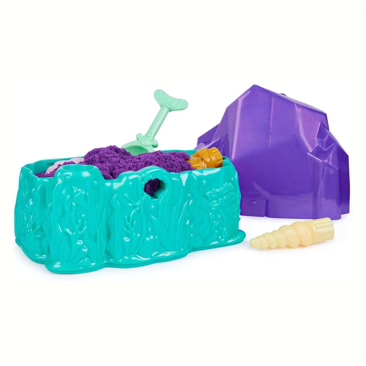 Set De Juego Arena "Escenario de Cristal Sirena" - Kinetic Sand-1