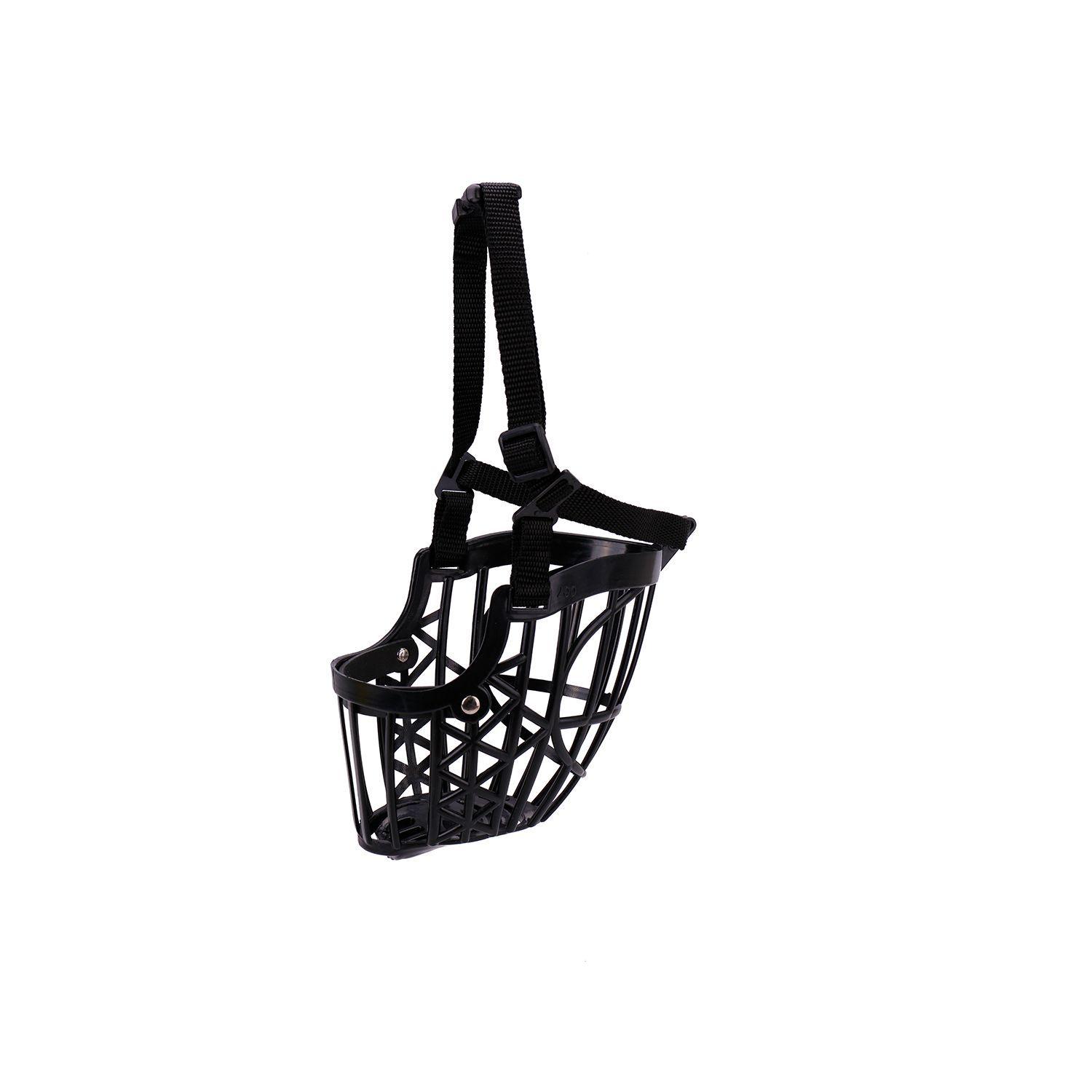 Bozal Para Perros Tallas M Color Negro -0