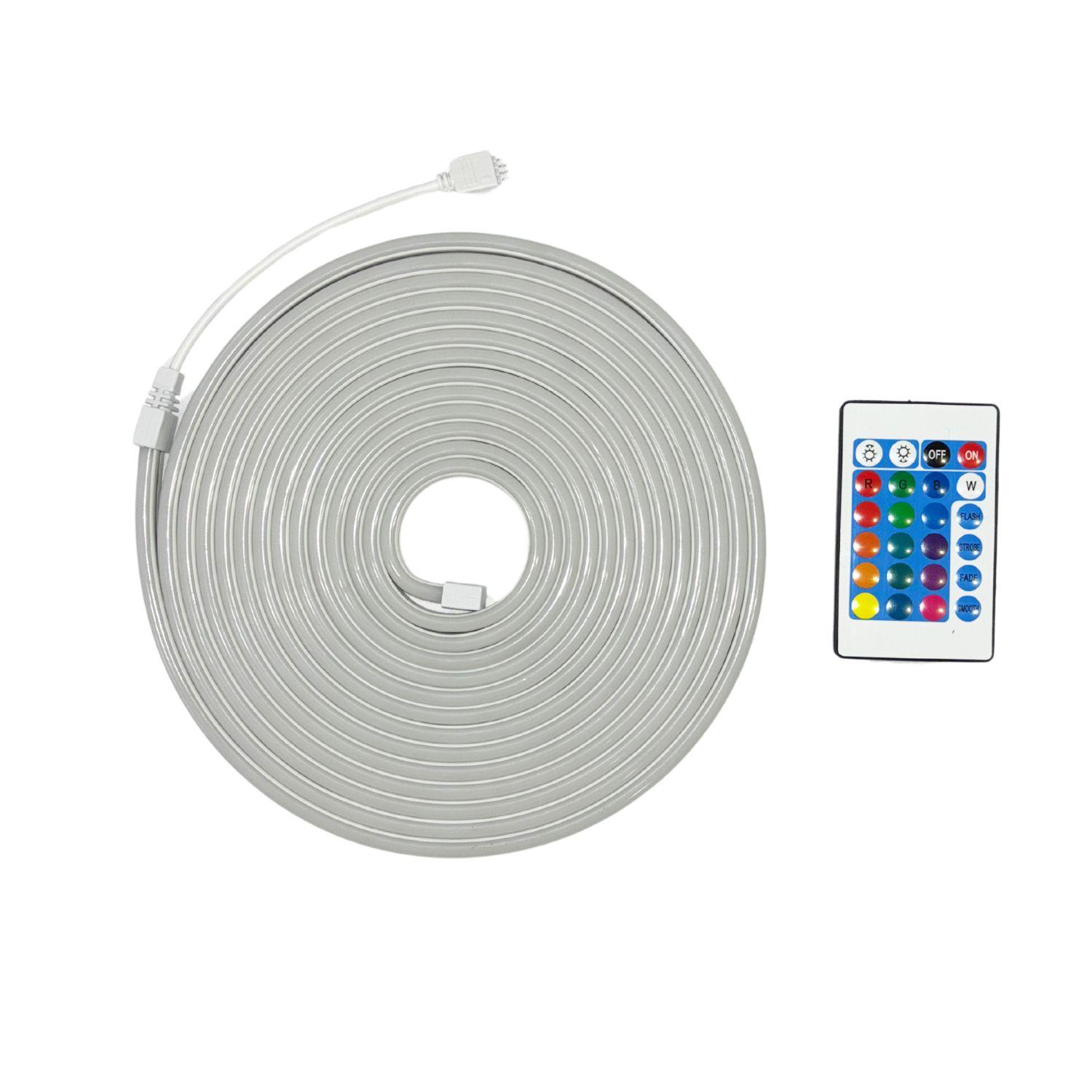 Cinta LED Neón Flexible Control Remoto 5 metros (SKU:36379)-2