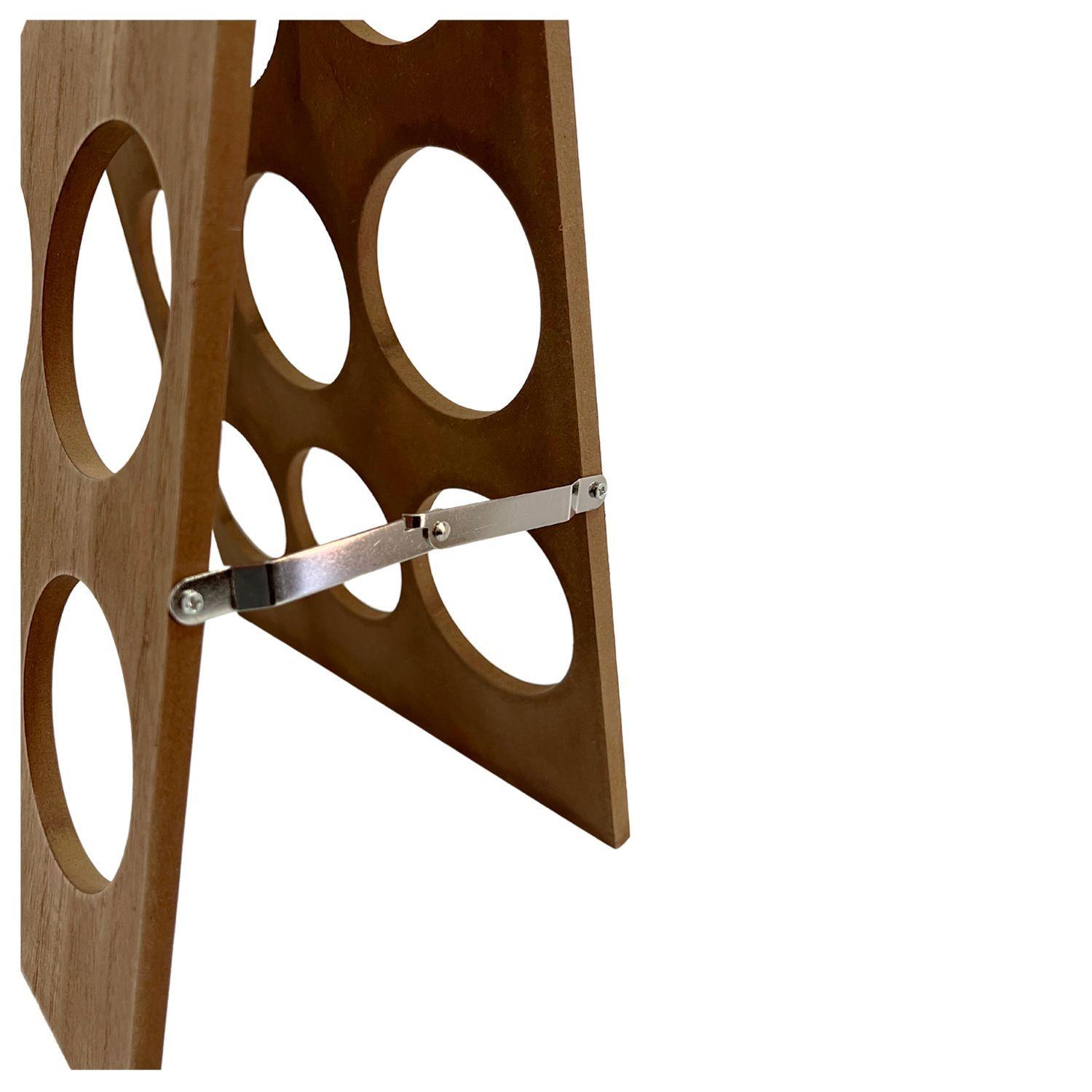 Organizador De Vinos De Madera 9 Divisiones-2