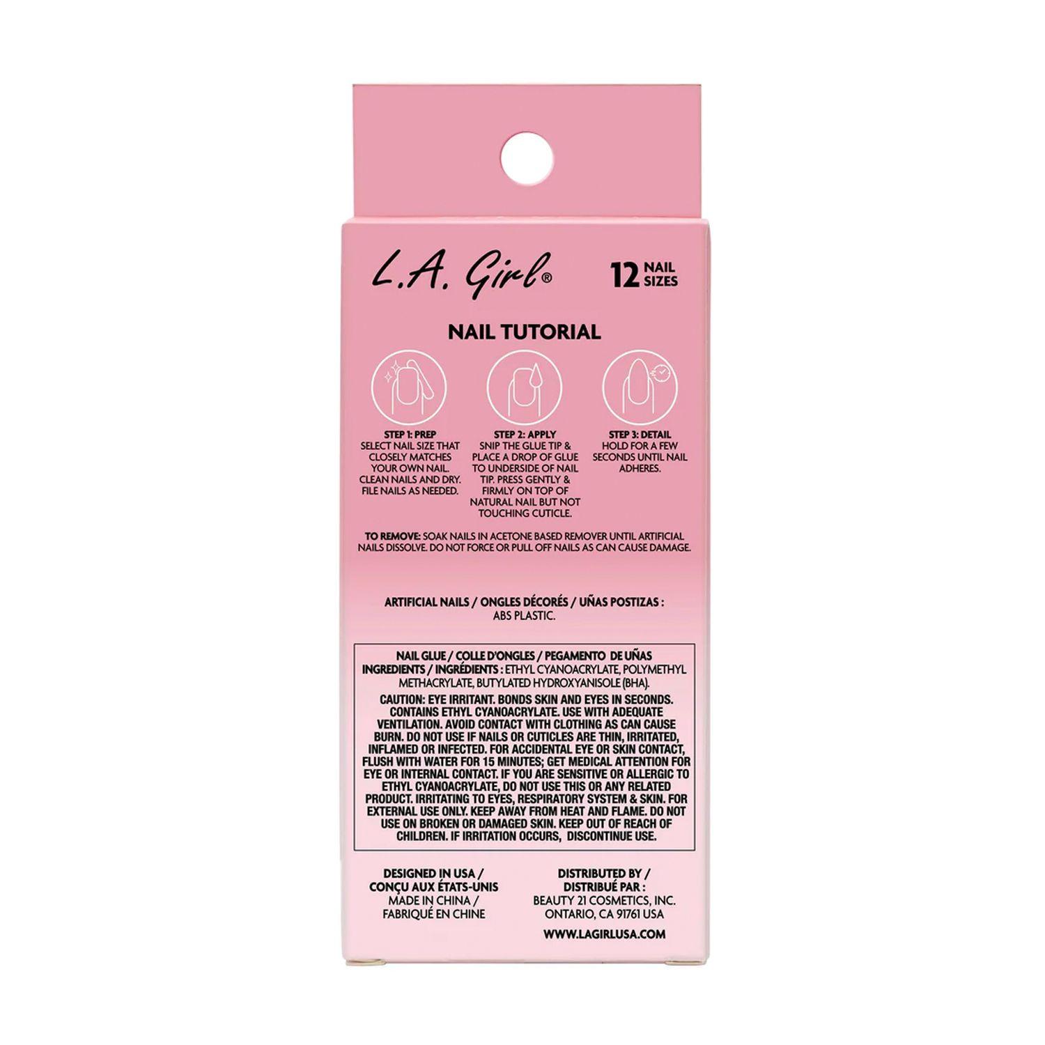 Set de uñas press on “Oh So Shine”Cloud Nine - L.A Girl-1