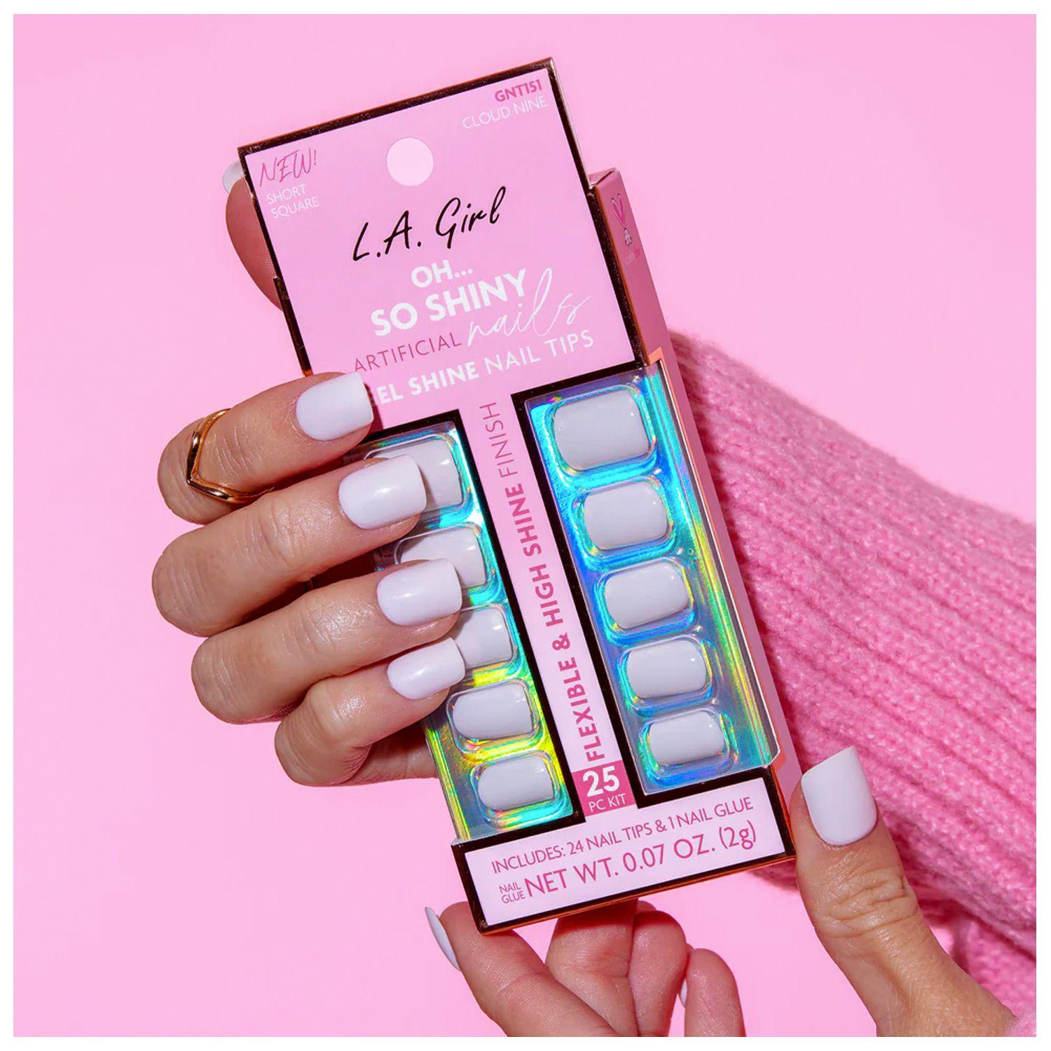 Set de uñas press on “Oh So Shine”Cloud Nine - L.A Girl-5