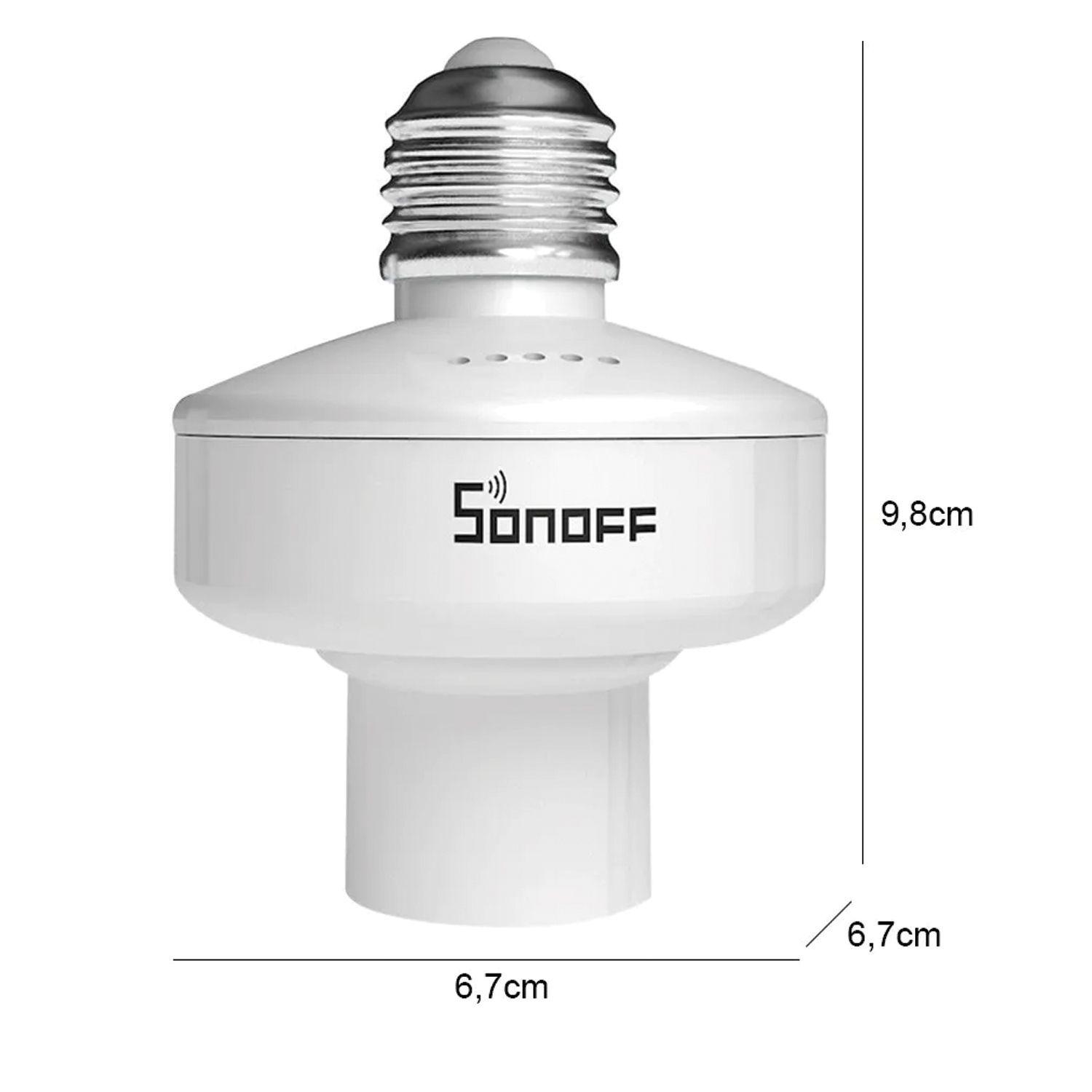 Soquete de Ampolleta Smart E-27 Slampher Sonoff-5