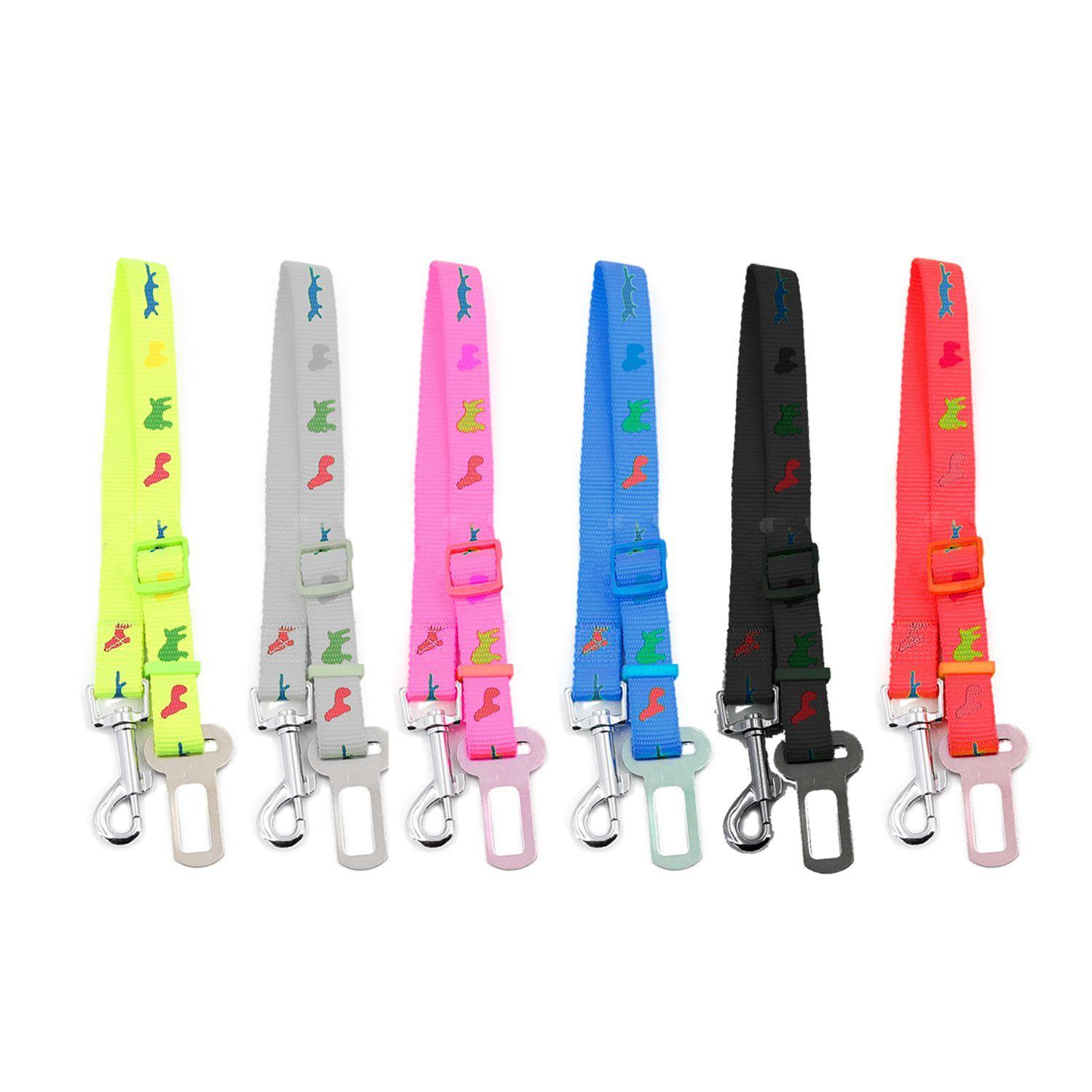 Cinturón de Seguridad Mascotas Talla S Rosado, Rojo ó Verde-3