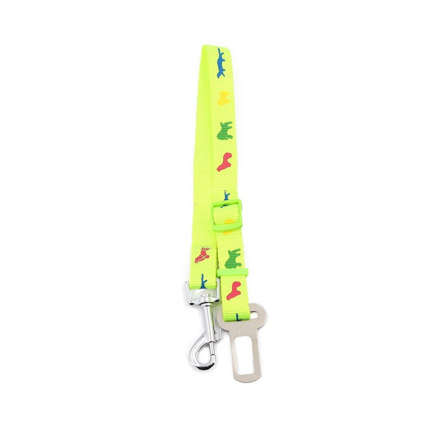 Cinturón de Seguridad Mascotas Talla S Rosado, Rojo ó Verde-2