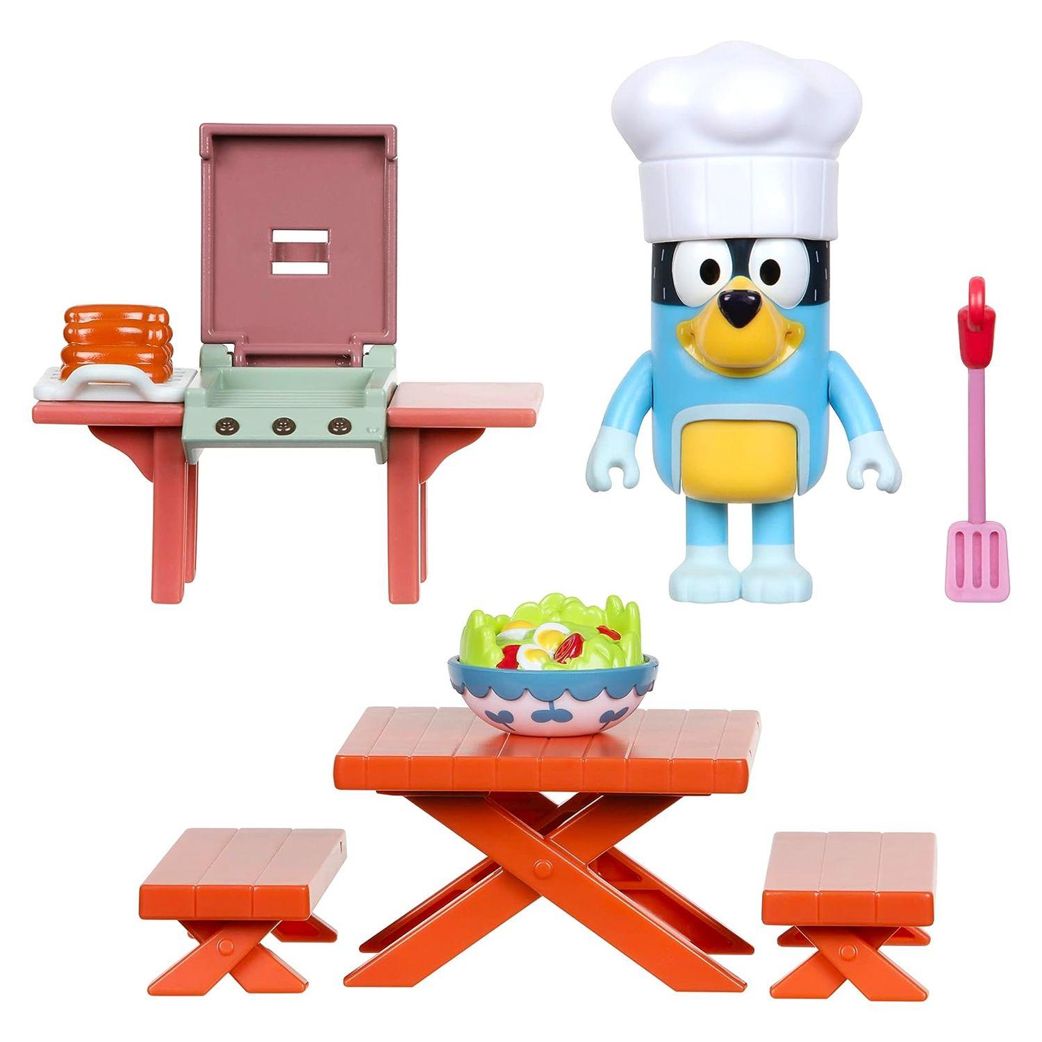 Mini Juego de Barbacoa Bluey & Family-1