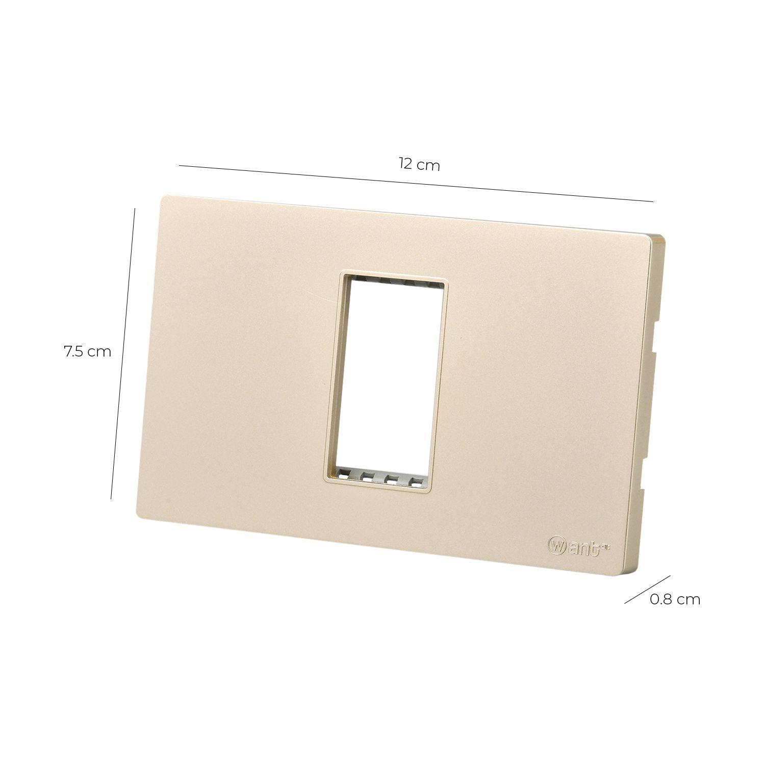 Pack 20 Placas Simple con Soporte Metálico - Dorado-2