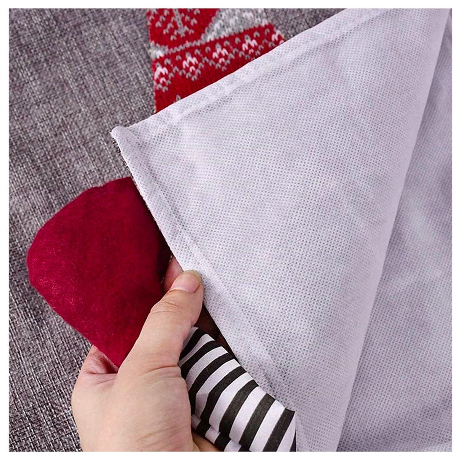 Camino de mesa Diseño Navidad Gris - Rojo-6