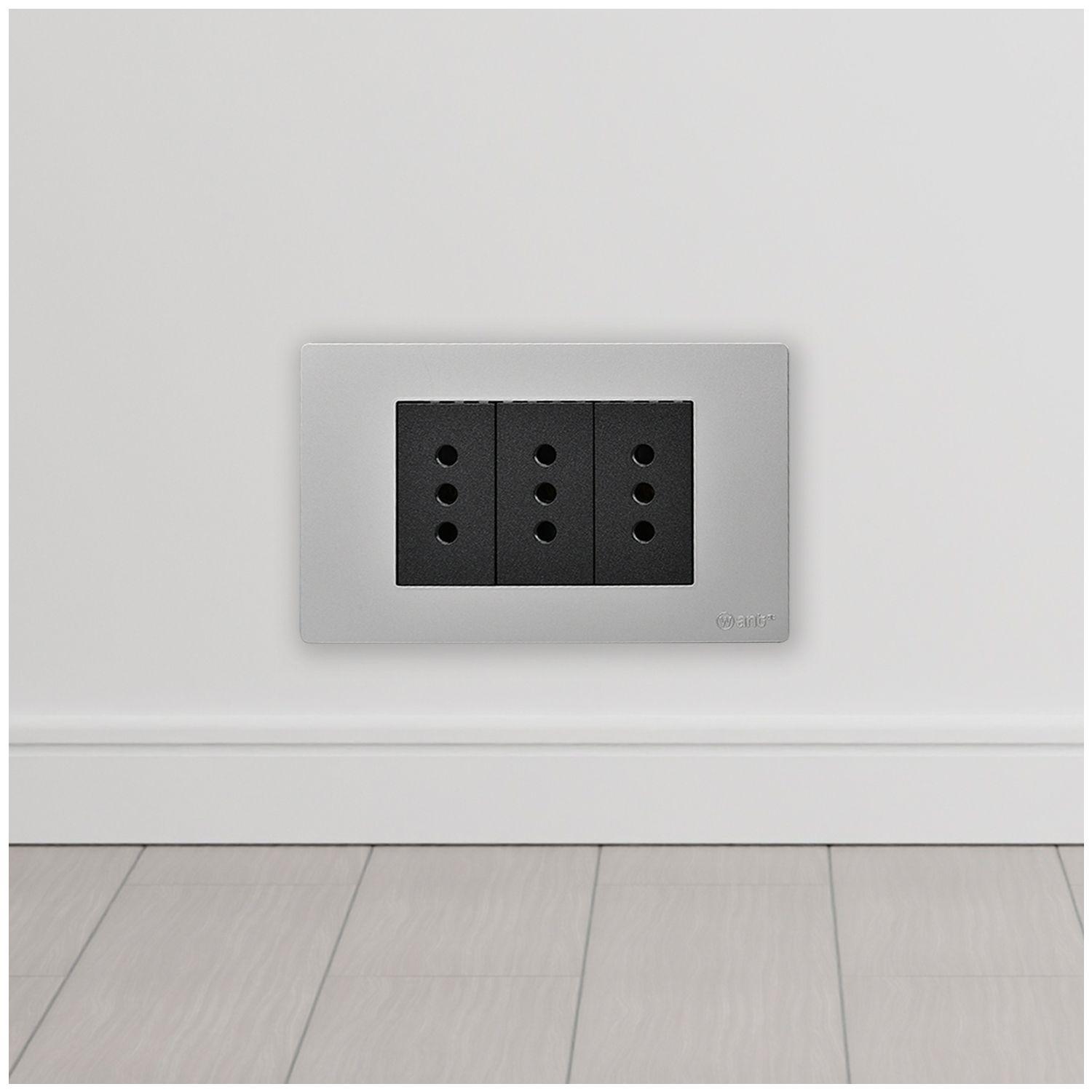 Pack 20 Placas Triple con Soporte Metálico - Gris-5