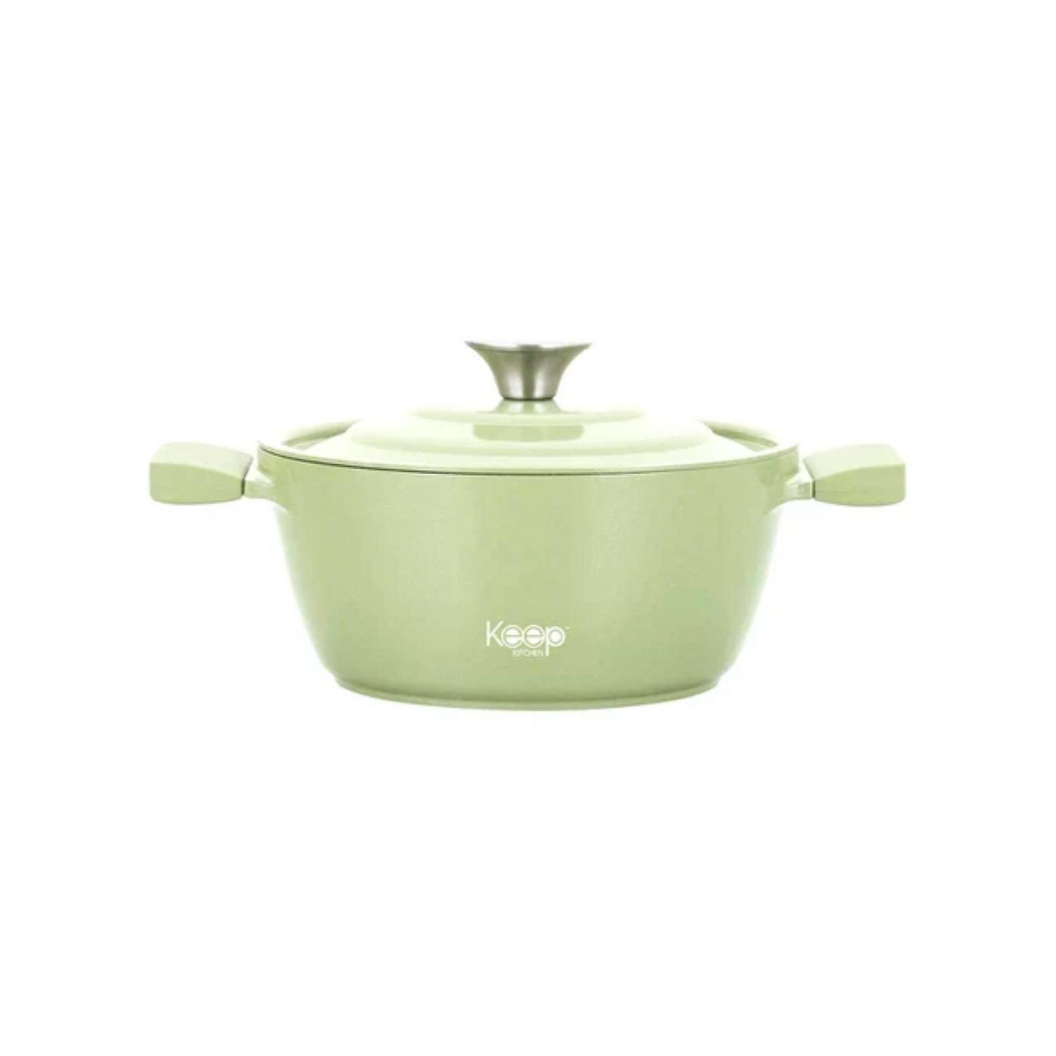 Batería de Cocina 7 pcs Vintage Pistacho - Keep-3