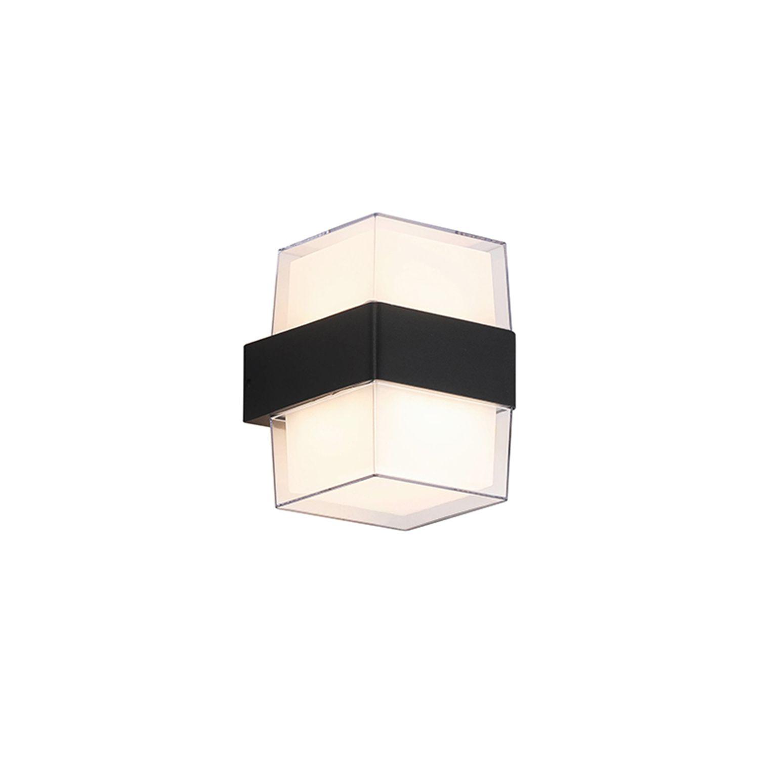 Apliqué de Pared LED Exterior Cuadrado 10W Cálido-0