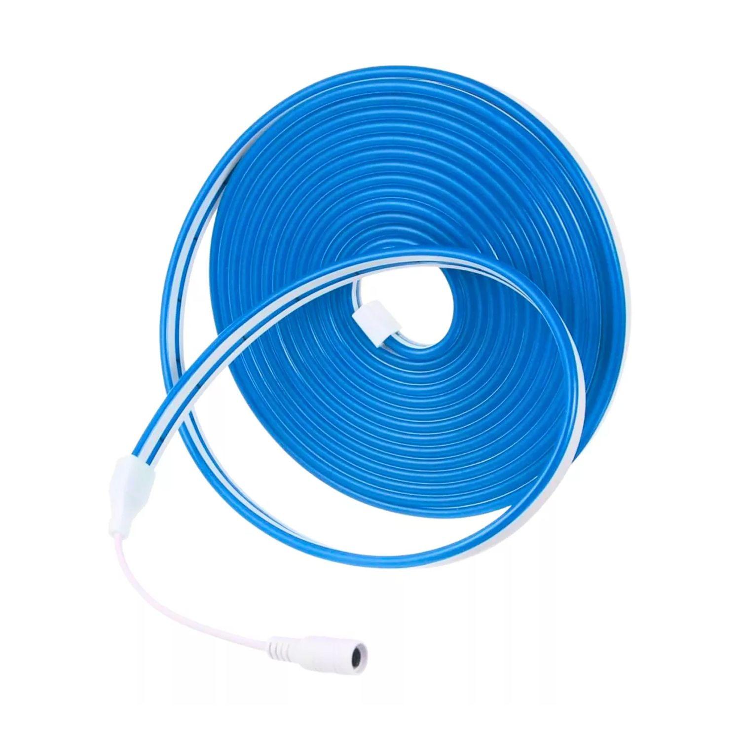 Cinta LED Neón Flexible 5M Colores - Azul-1