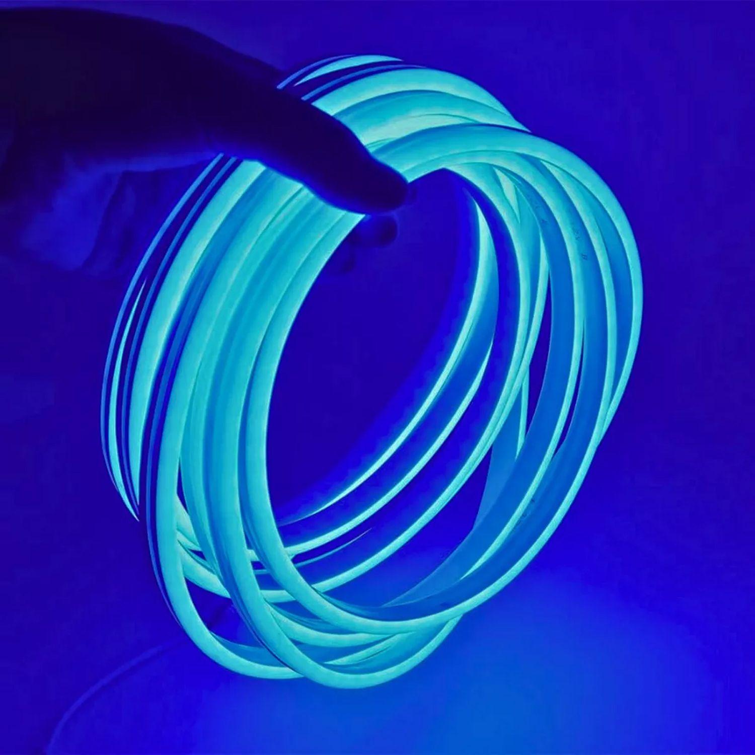 Cinta LED Neón Flexible 5M Colores - Azul-2