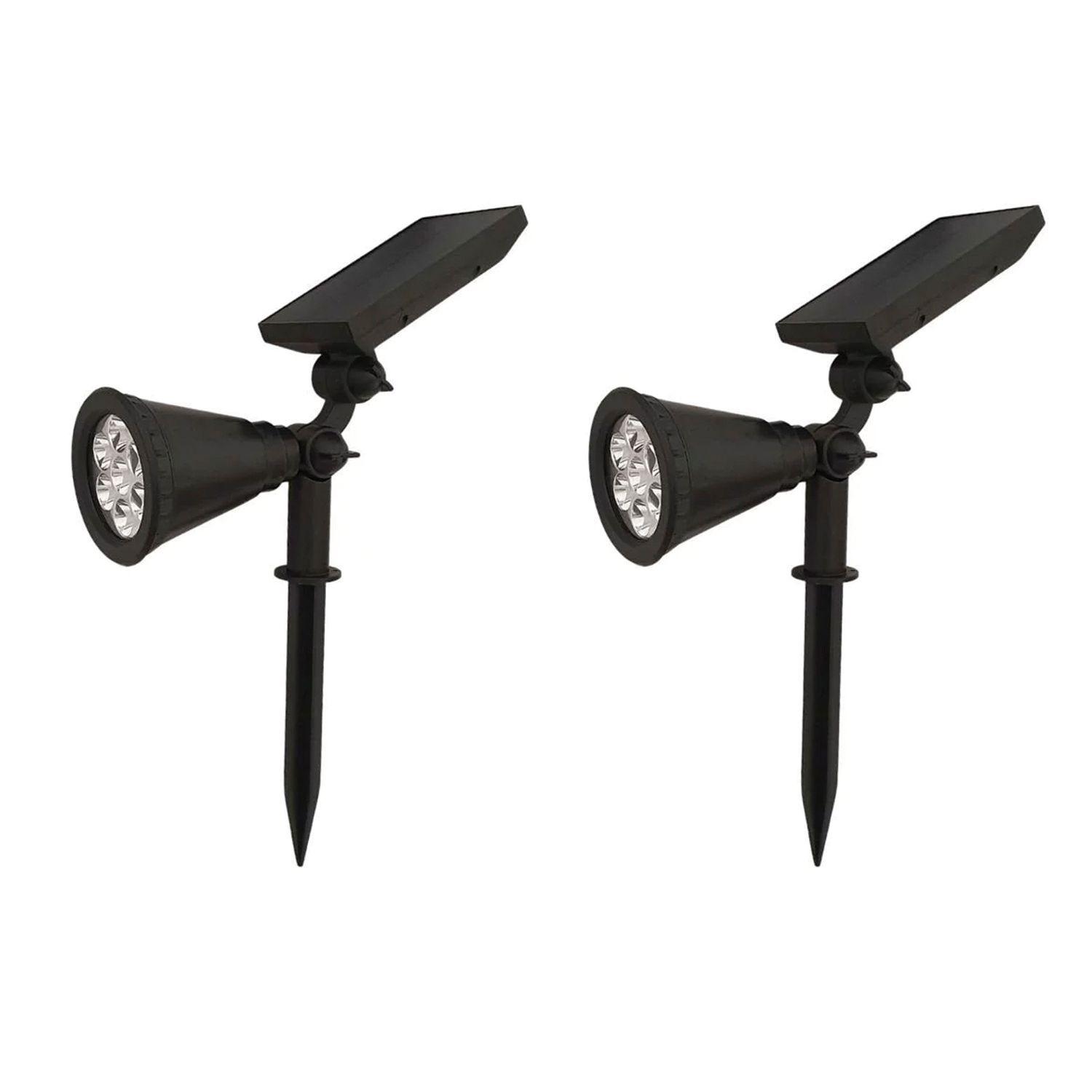 Foco Estaca Solar LED Gran Iluminación Garden-01 Luz Fría-1