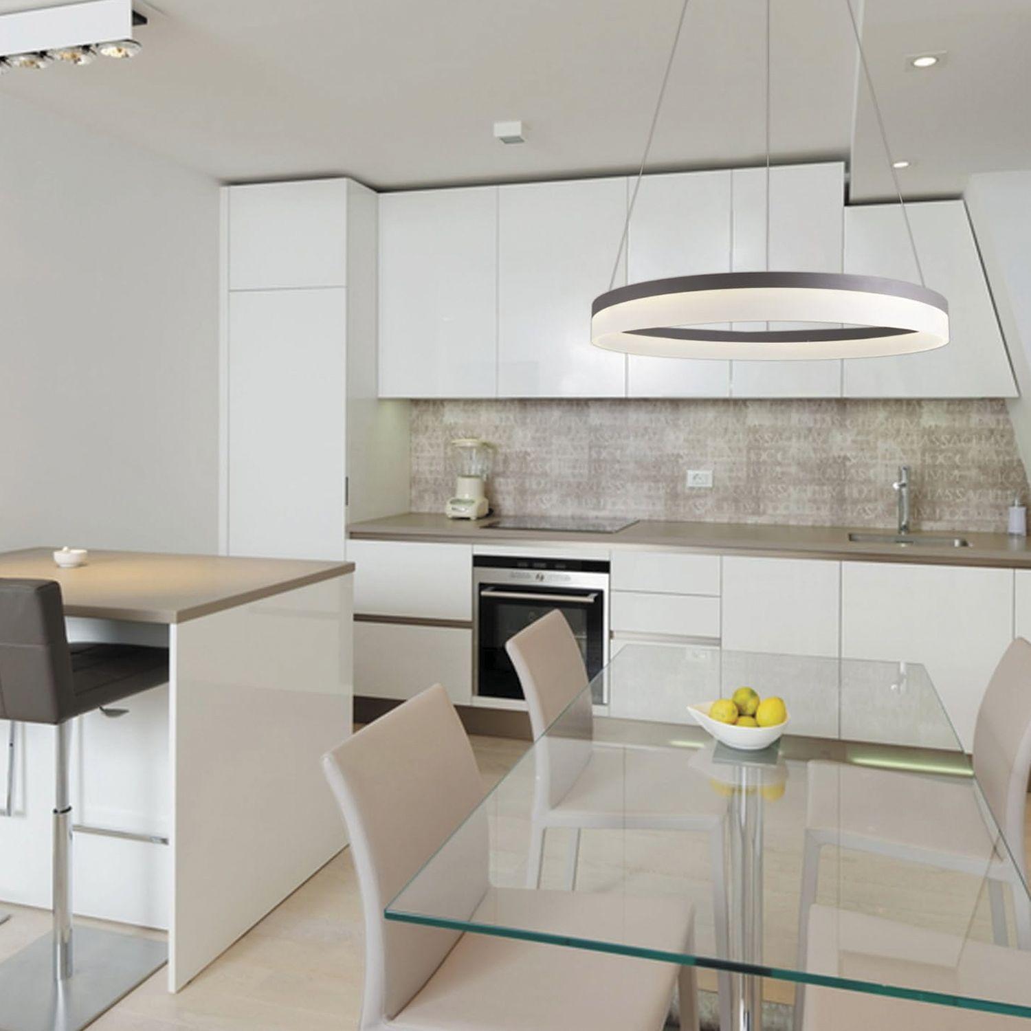 Lámpara Colgante Circular LED 25W Neutro-3