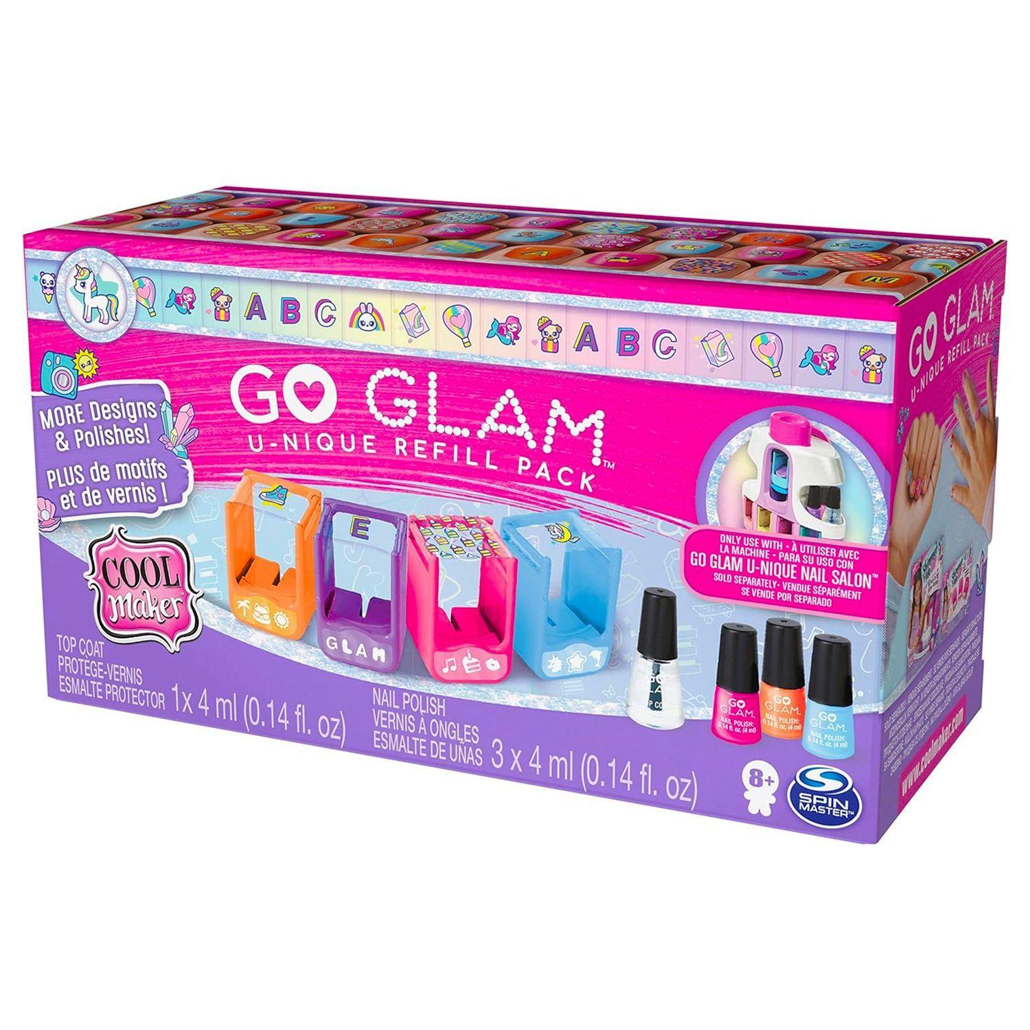 Recarga 4 Cartuchos Para Set Uñas Go Glam-Cool Maker-6
