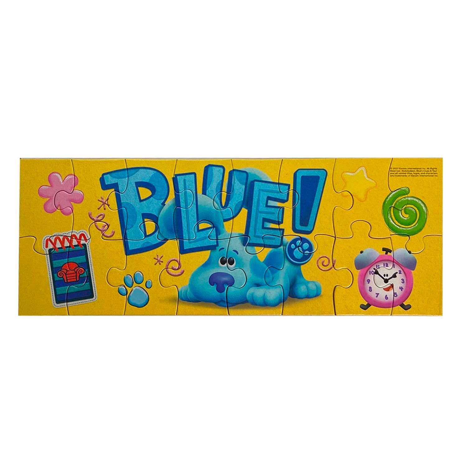 Set 5 Rompecabezas Las Pistas de Blue Caja Madera-4