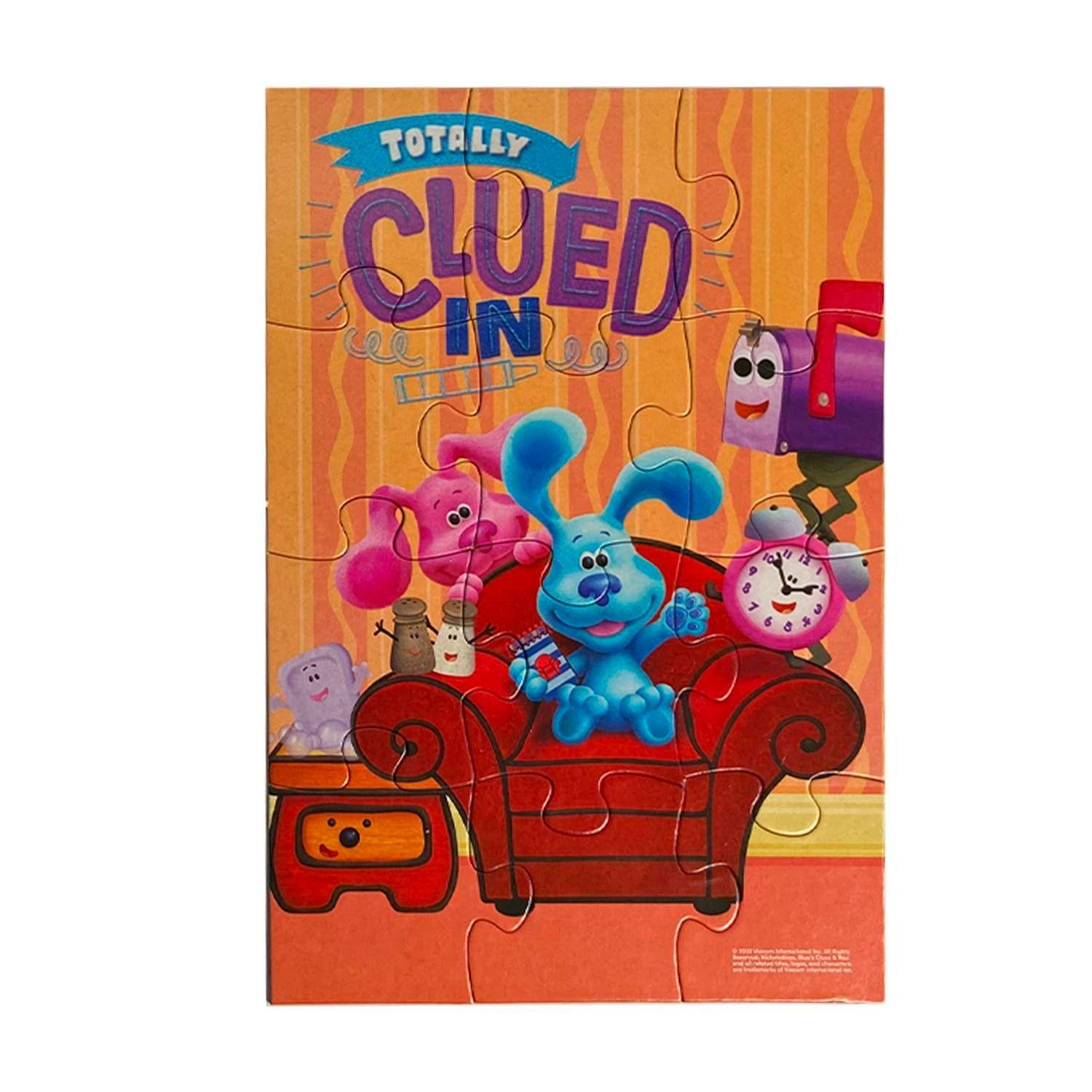 Set 5 Rompecabezas Las Pistas de Blue Caja Madera-3