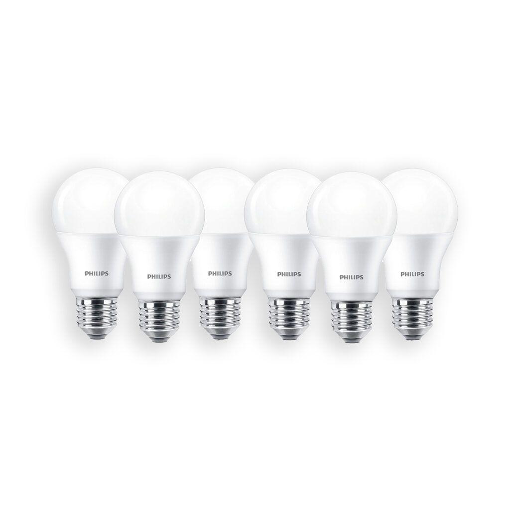 Pack 6 Ampolletas Philips EcoHome Led Bulb 12W E27 - Frío-0