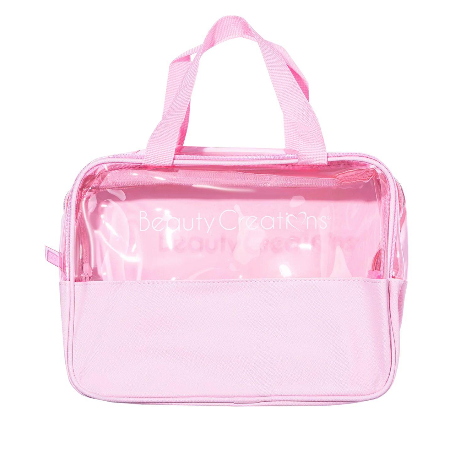 Bolso Cosmetiquero “Pink Clear Large”- Beauty Creations-0