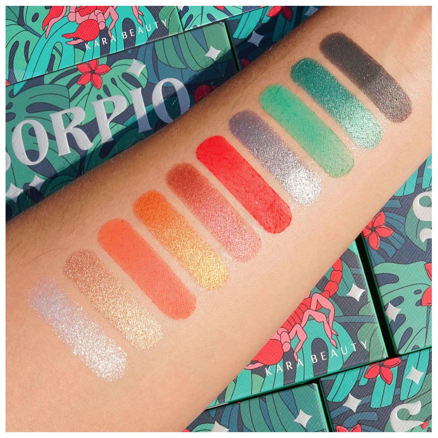 Paleta de sombras “Horoscope Collection” Escorpión - Kara Beauty-1