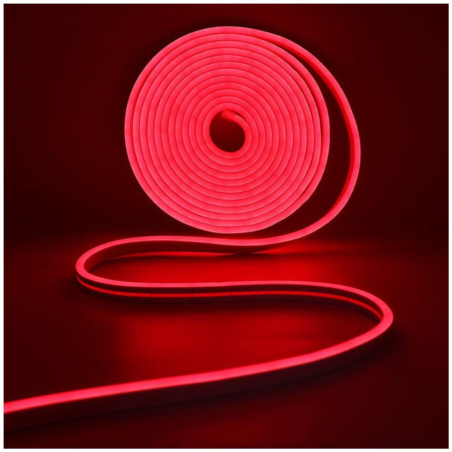 Cinta LED Neón Flexible 5M Colores - Rojo-2