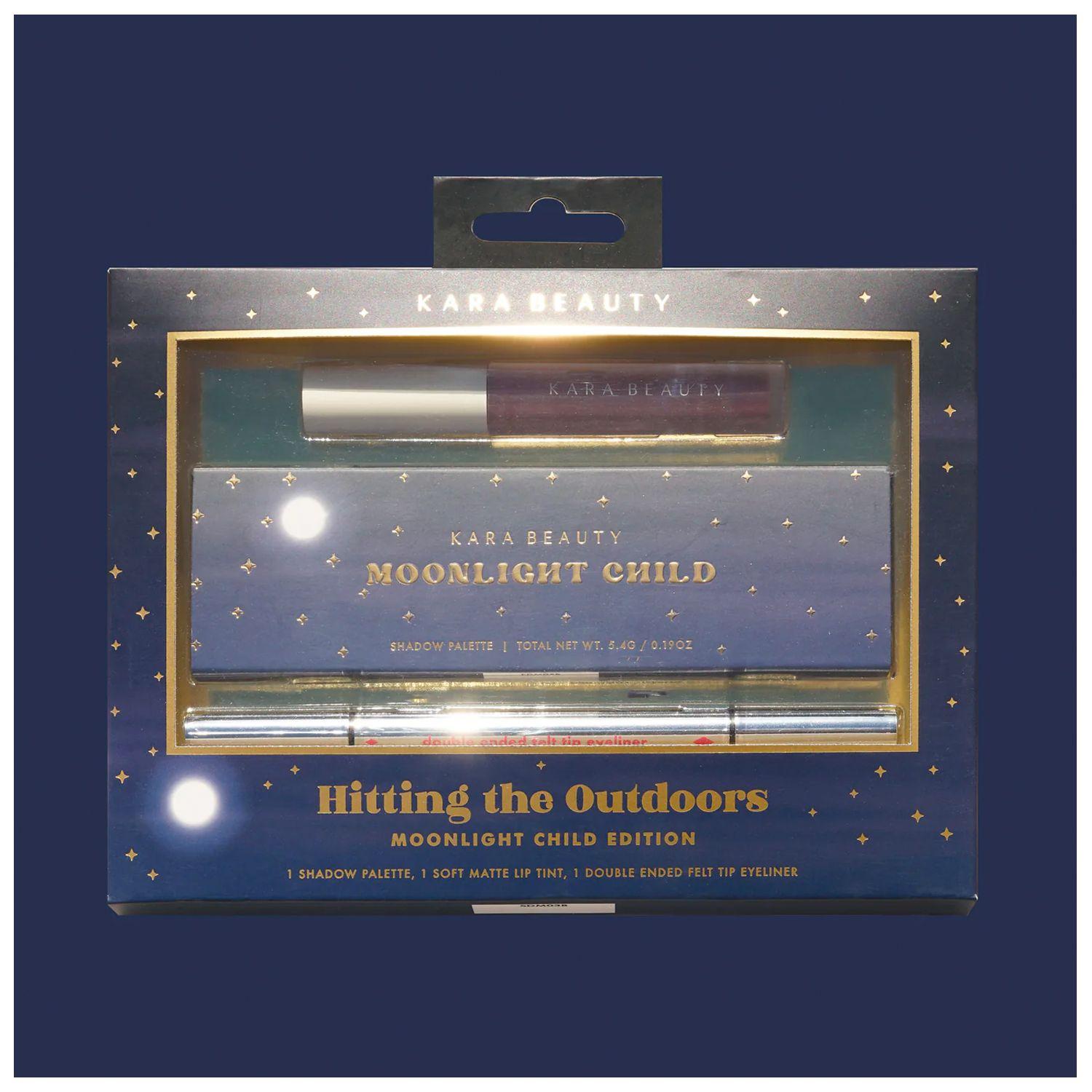 Set Labial, Sombras y Delineador “Hitting the Outdoors” Moonlight Child -  Kara Beauty-4