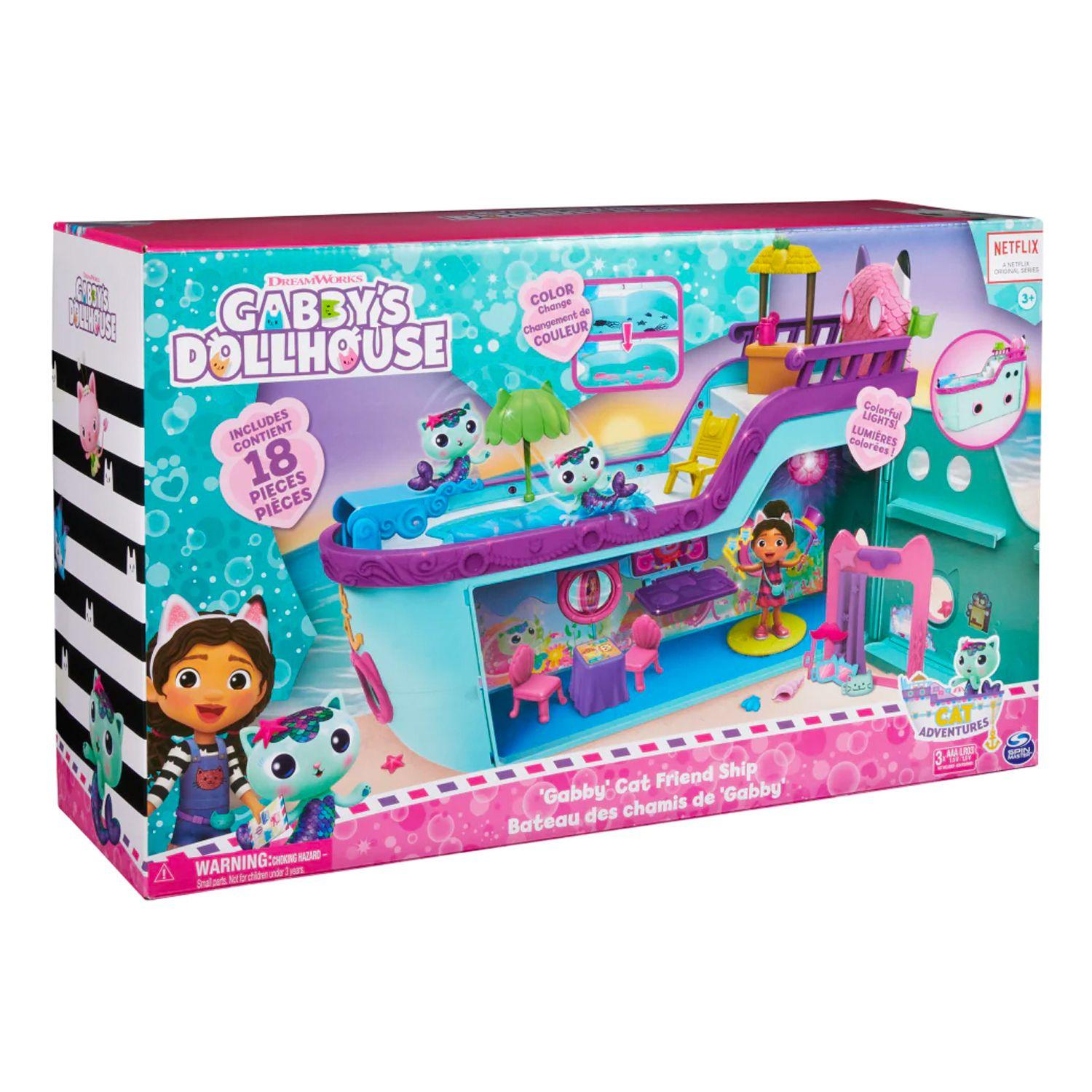 Crucero de Gabby's Dollhouse Cat Friends 18 Piezas-1