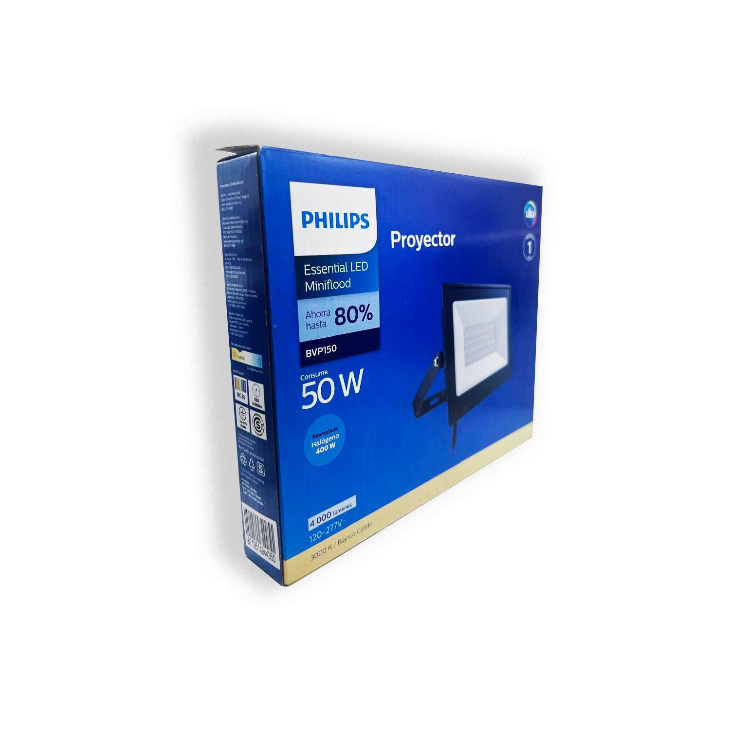 Foco Proyector Philips Essential LED Miniflood 50W Cálido-4