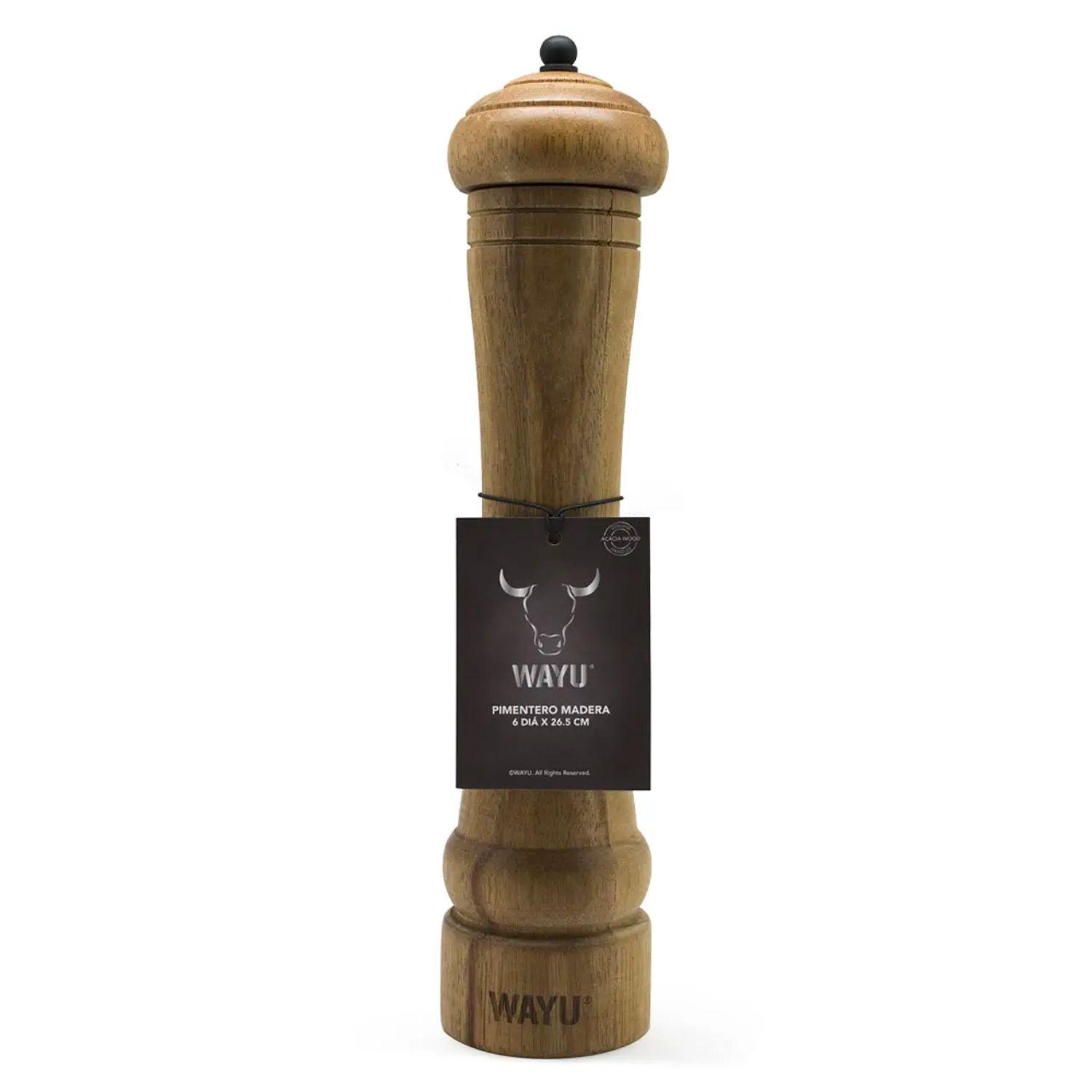 Pimentero Madera 26,5 cm Wayu-0