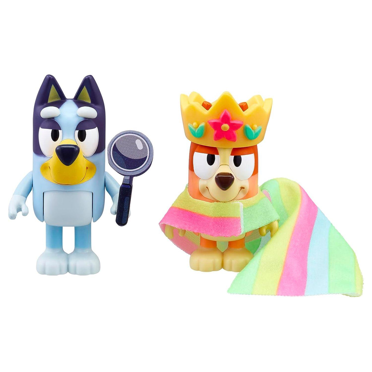 Set de 2 Figuras Serie Bluey “Queens Bingo & Bluey”-2