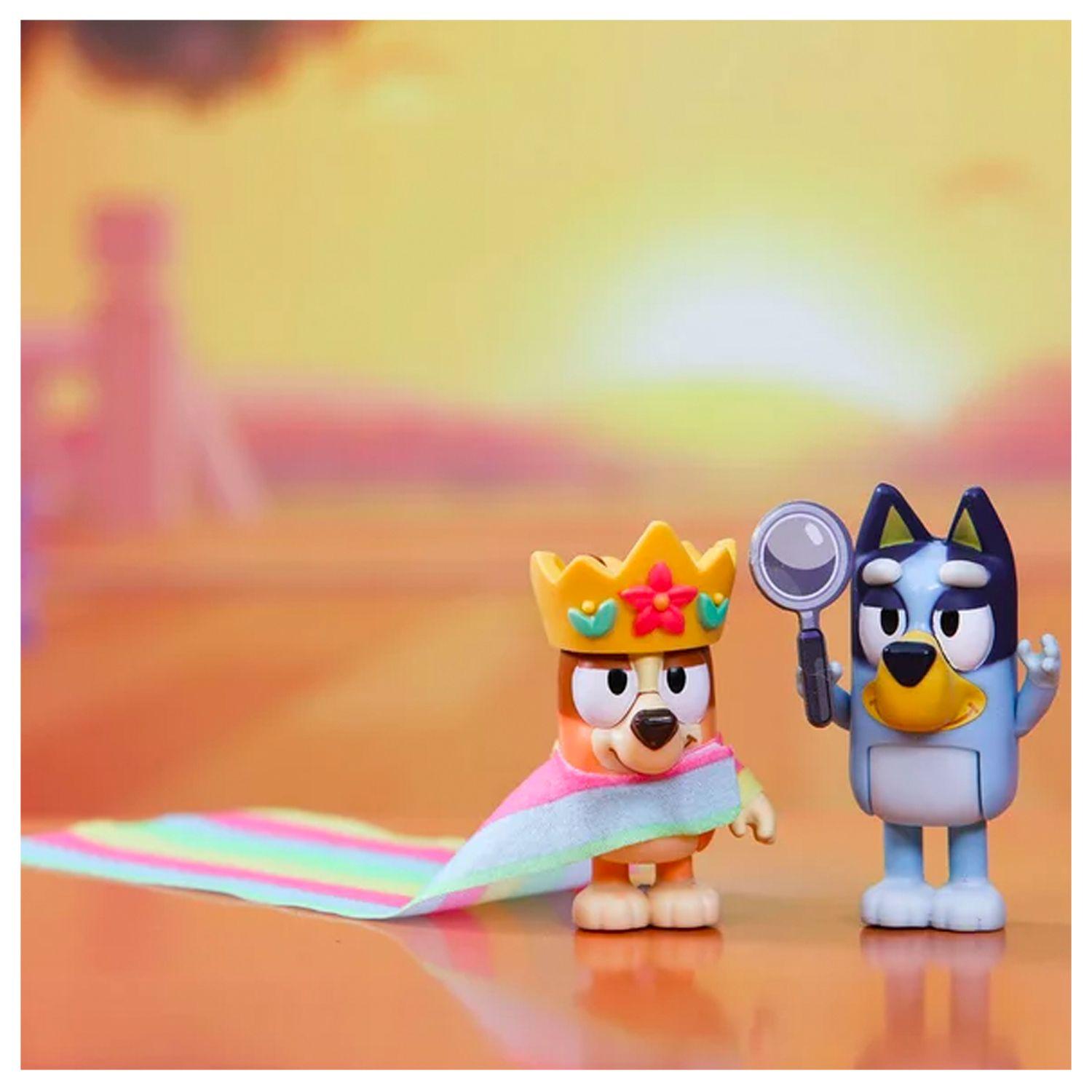 Set de 2 Figuras Serie Bluey “Queens Bingo & Bluey”-5