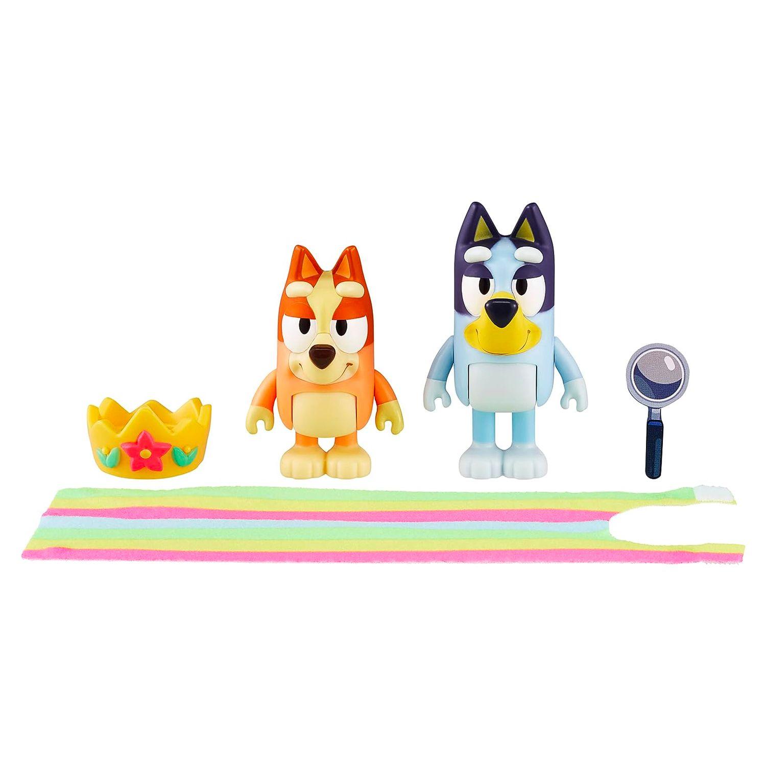 Set de 2 Figuras Serie Bluey “Queens Bingo & Bluey”-1