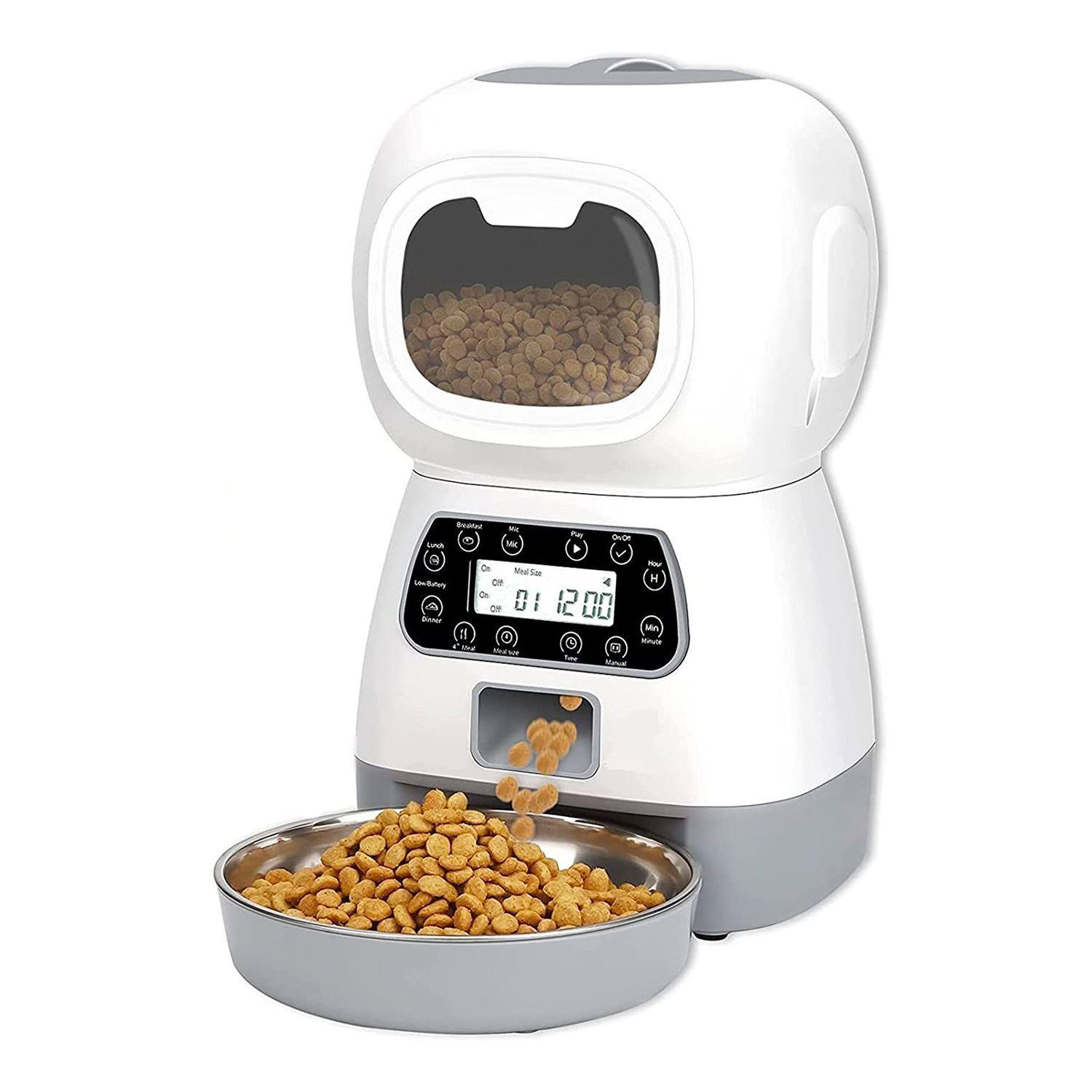 Dispensador de Comida Automático Para Mascotas Programable-0
