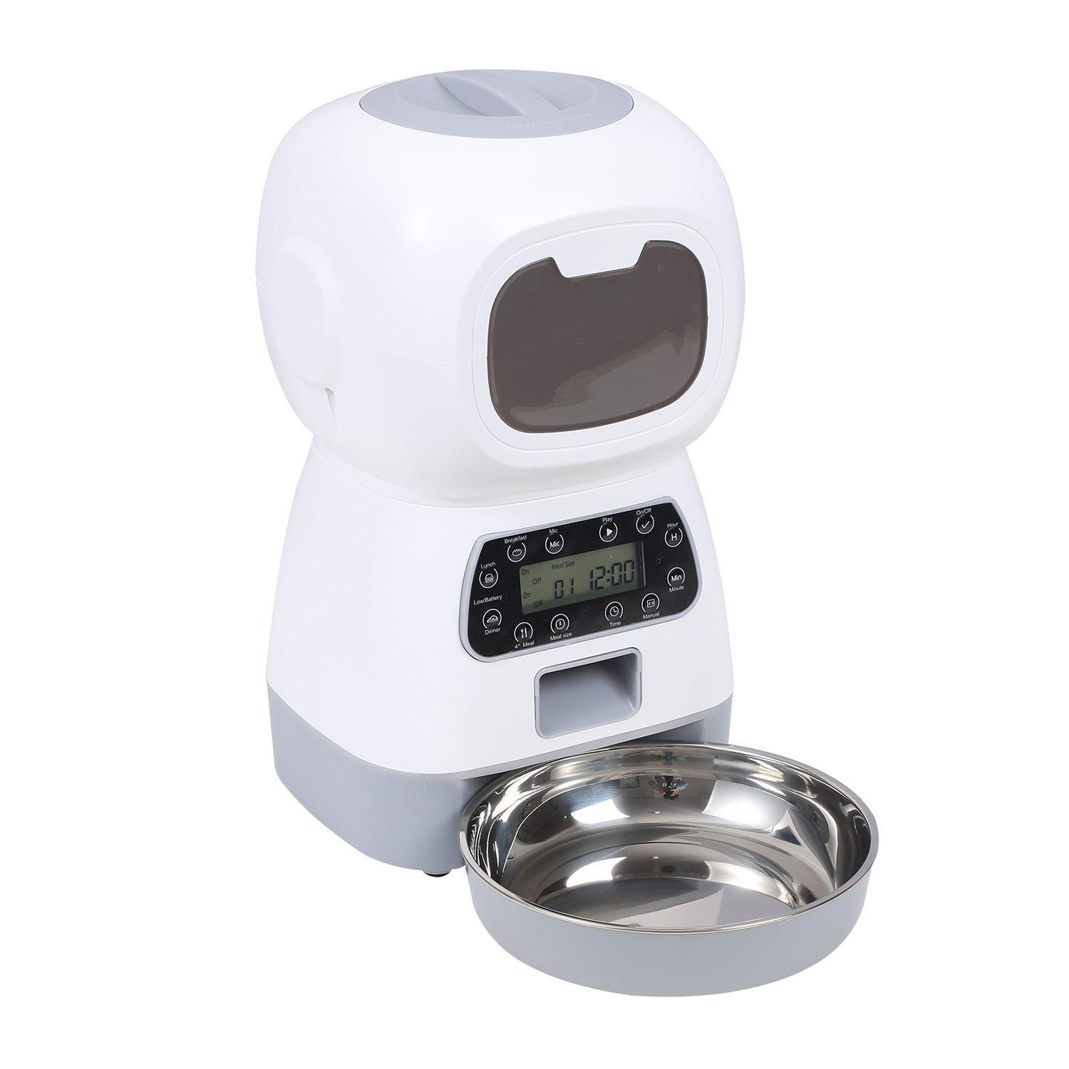 Dispensador de Comida Automático Para Mascotas Programable-1