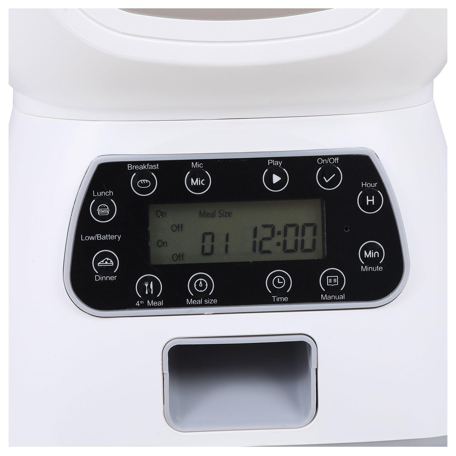 Dispensador de Comida Automático Para Mascotas Programable-4