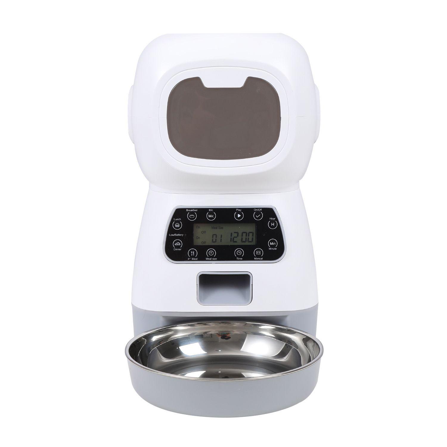 Dispensador de Comida Automático Para Mascotas Programable-2