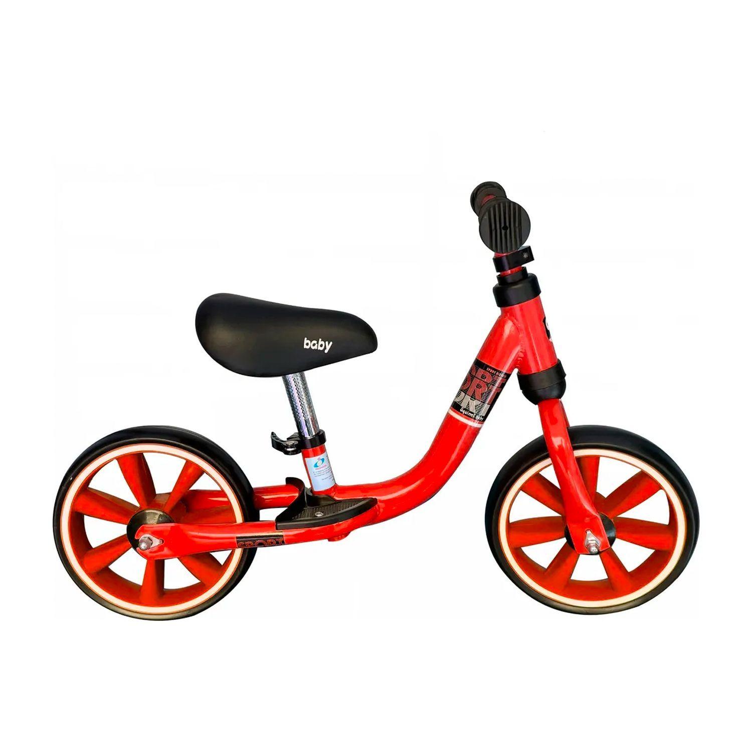 Bicicleta de Equilibrio Infantil Aro 10 Rojo-1