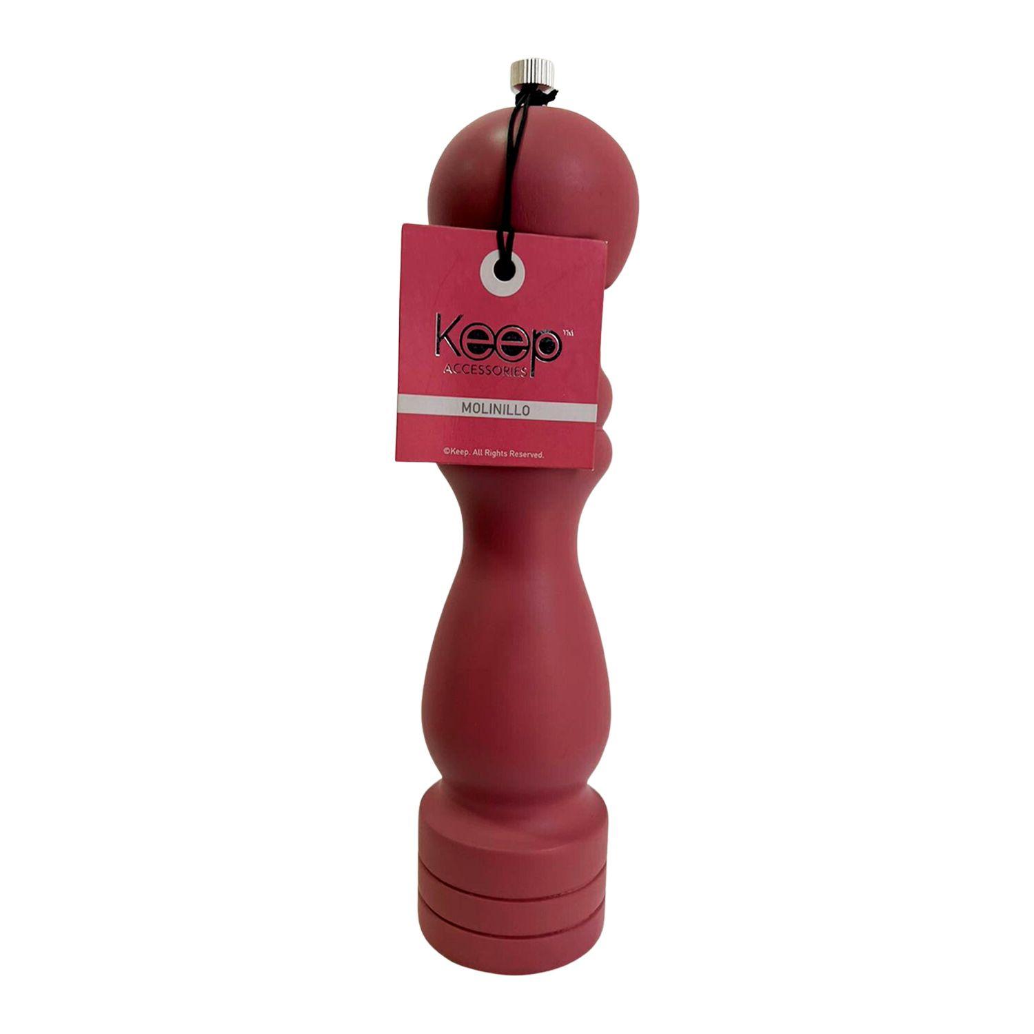 Molinillo de Madera Rosado - Keep-2