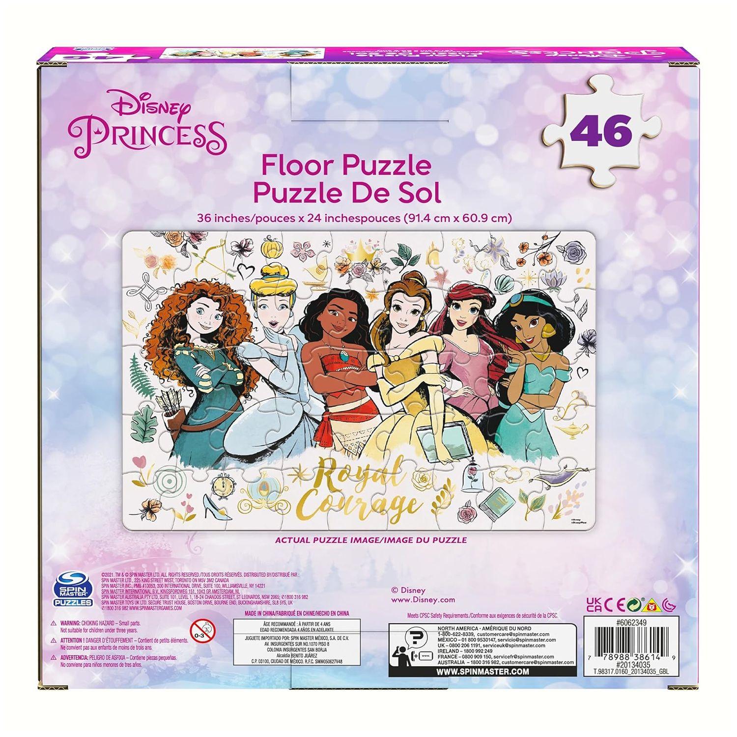 Puzzle de Piso 46 piezas Princesas Disney-4