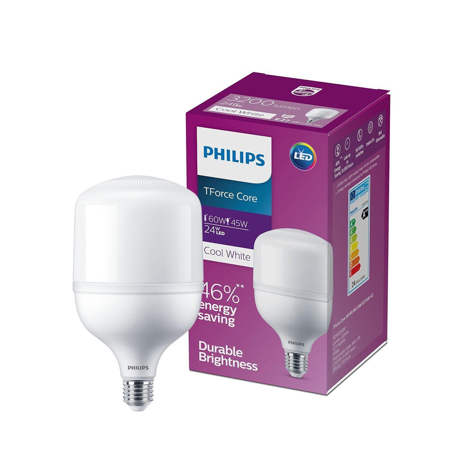 Ampolleta Industrial Philips TForce Core HB 40W E27 Luz Fría-0