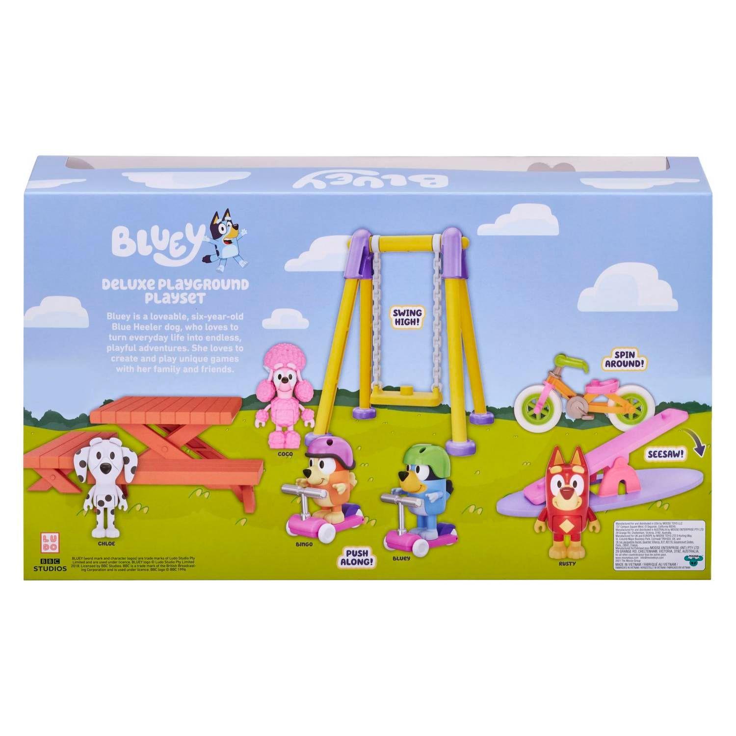 Set Mini Patio de Juegos Infantil Bluey & Family-6