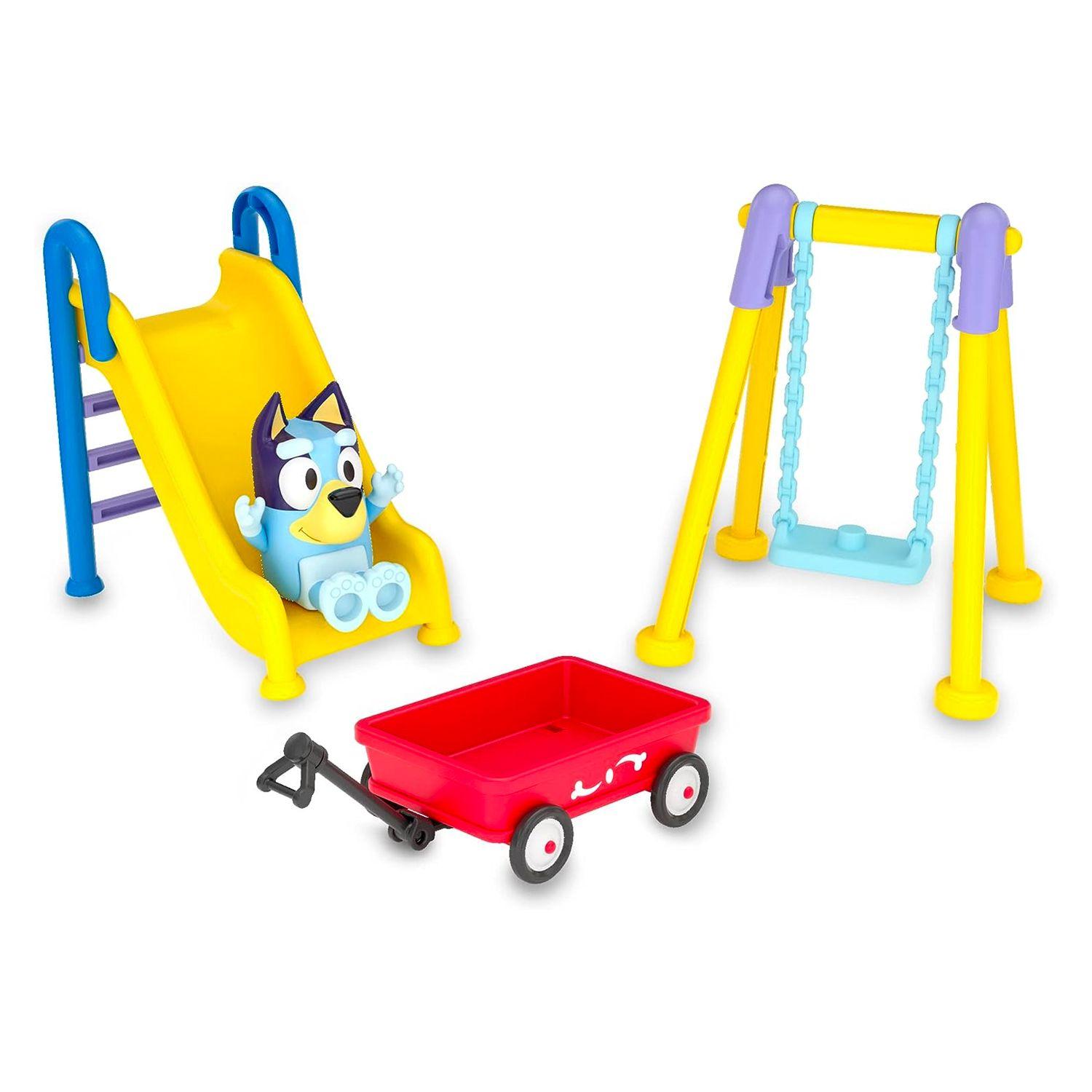Set Mini Patio de Juegos Infantil Bluey & Family-2