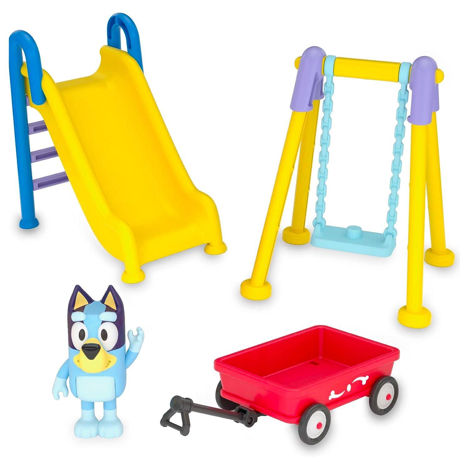 Set Mini Patio de Juegos Infantil Bluey & Family-1