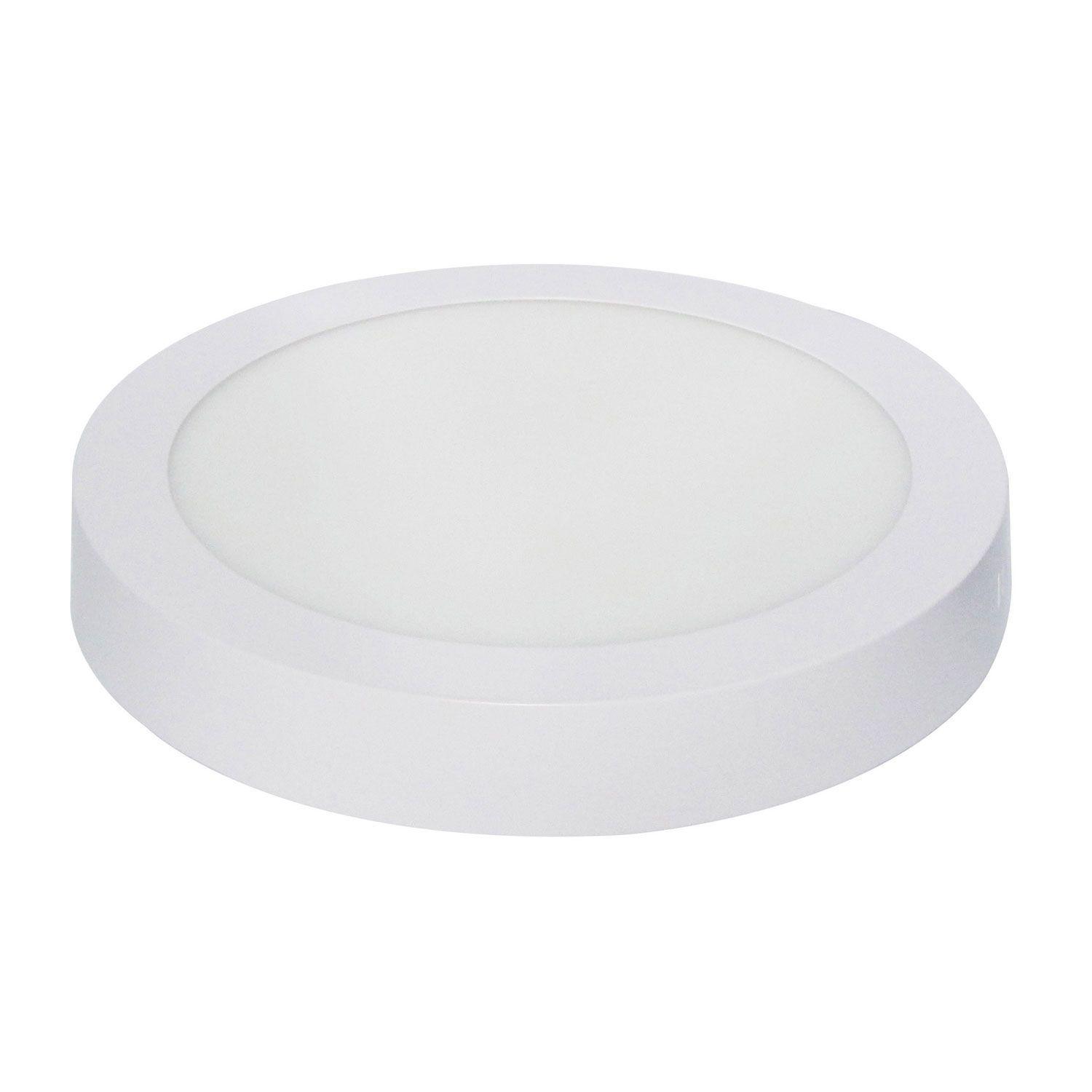 Panel LED Sobrepuesto Redondo 12W Neutro-4