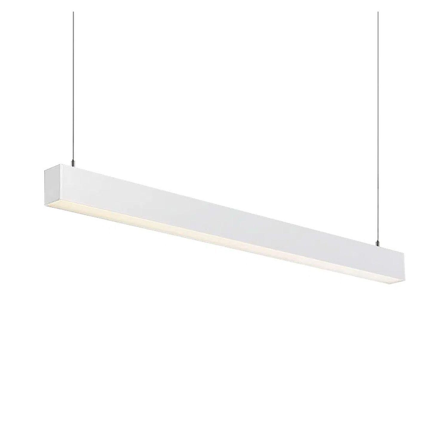 Luminaria Colgante Lineal ECO 40W Blanco 120cm Luz Neutra-0