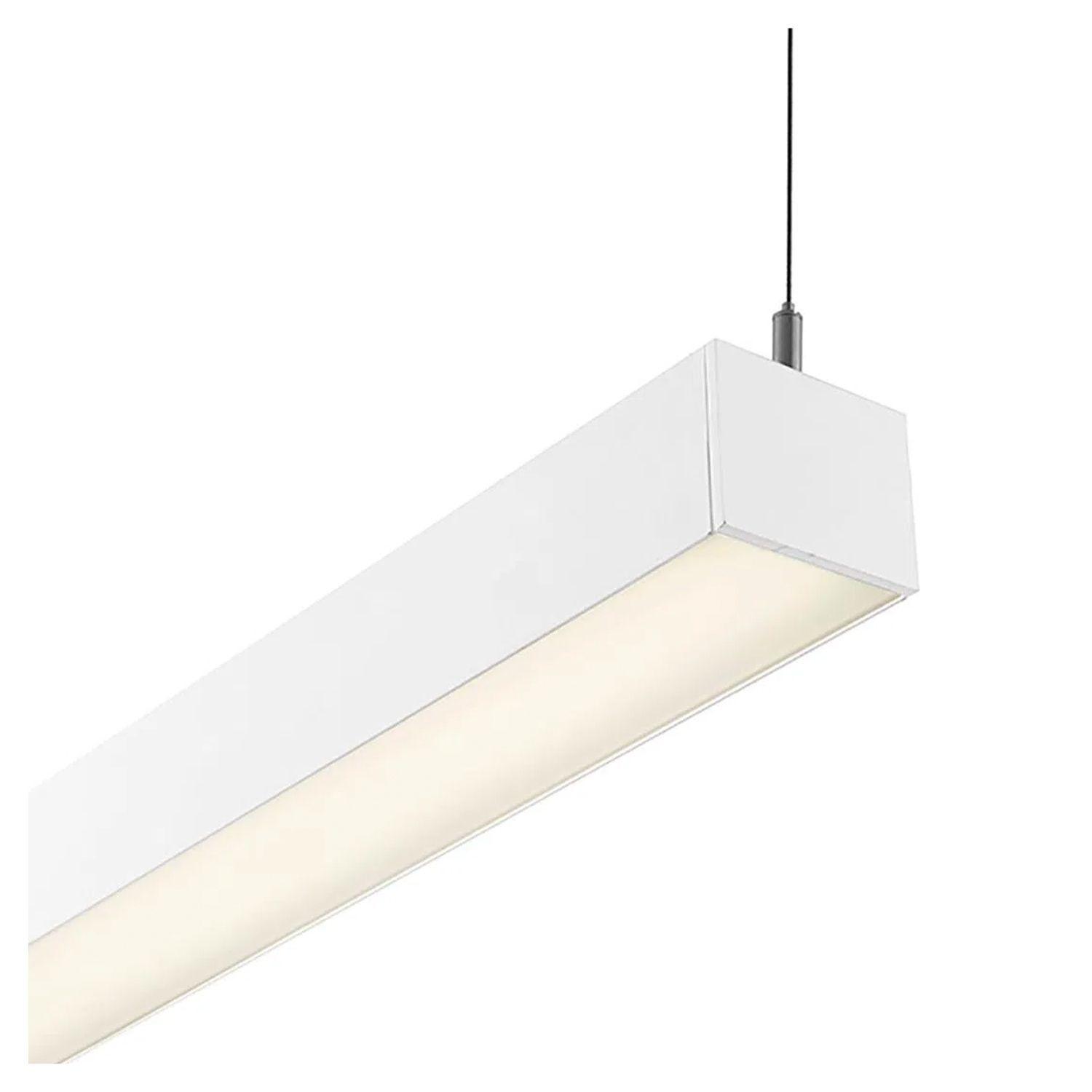 Luminaria Colgante Lineal ECO 40W Blanco 120cm Luz Neutra-1