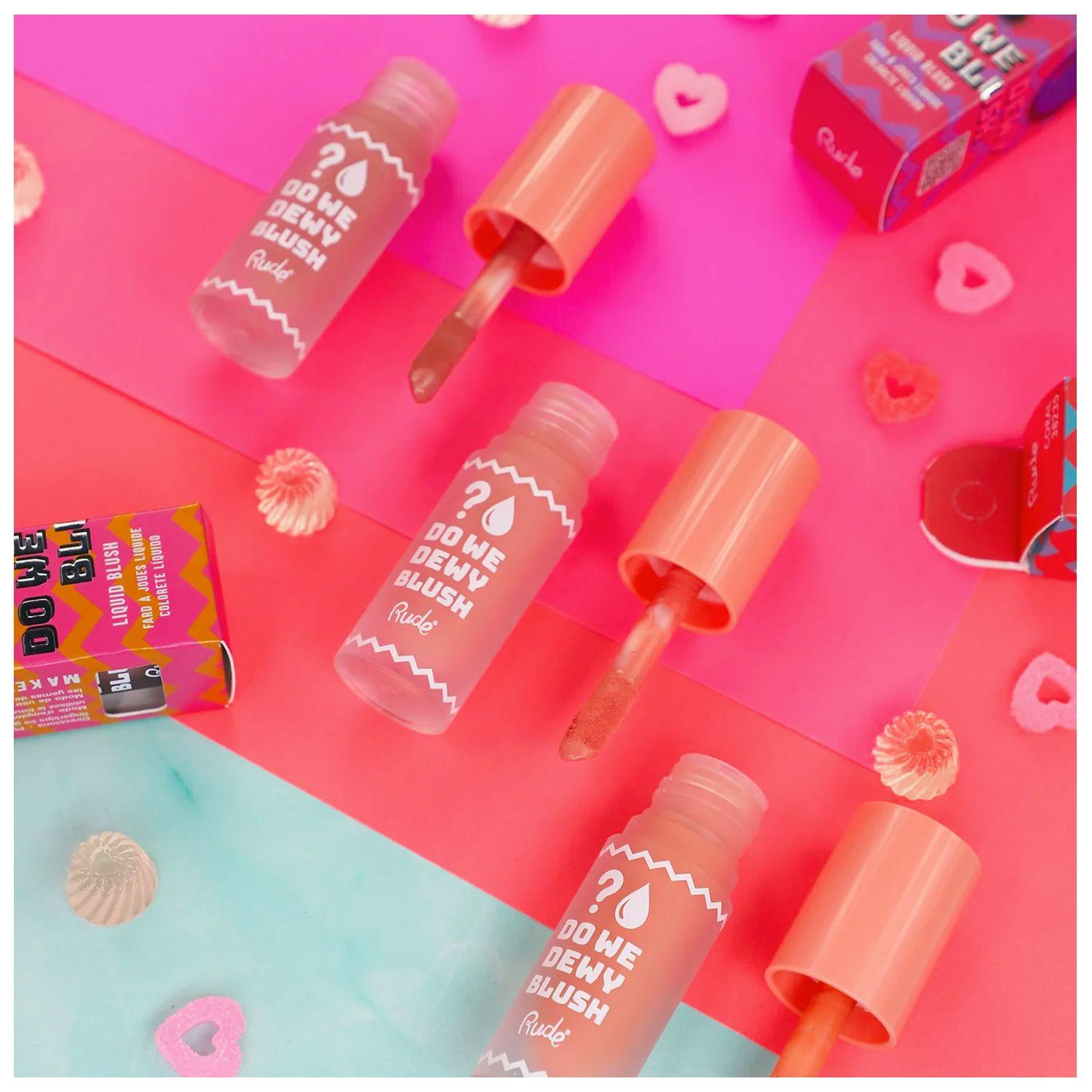Rubor LíquidoDo we dewy blush Dusty Rose - Rude Cosmetics-4